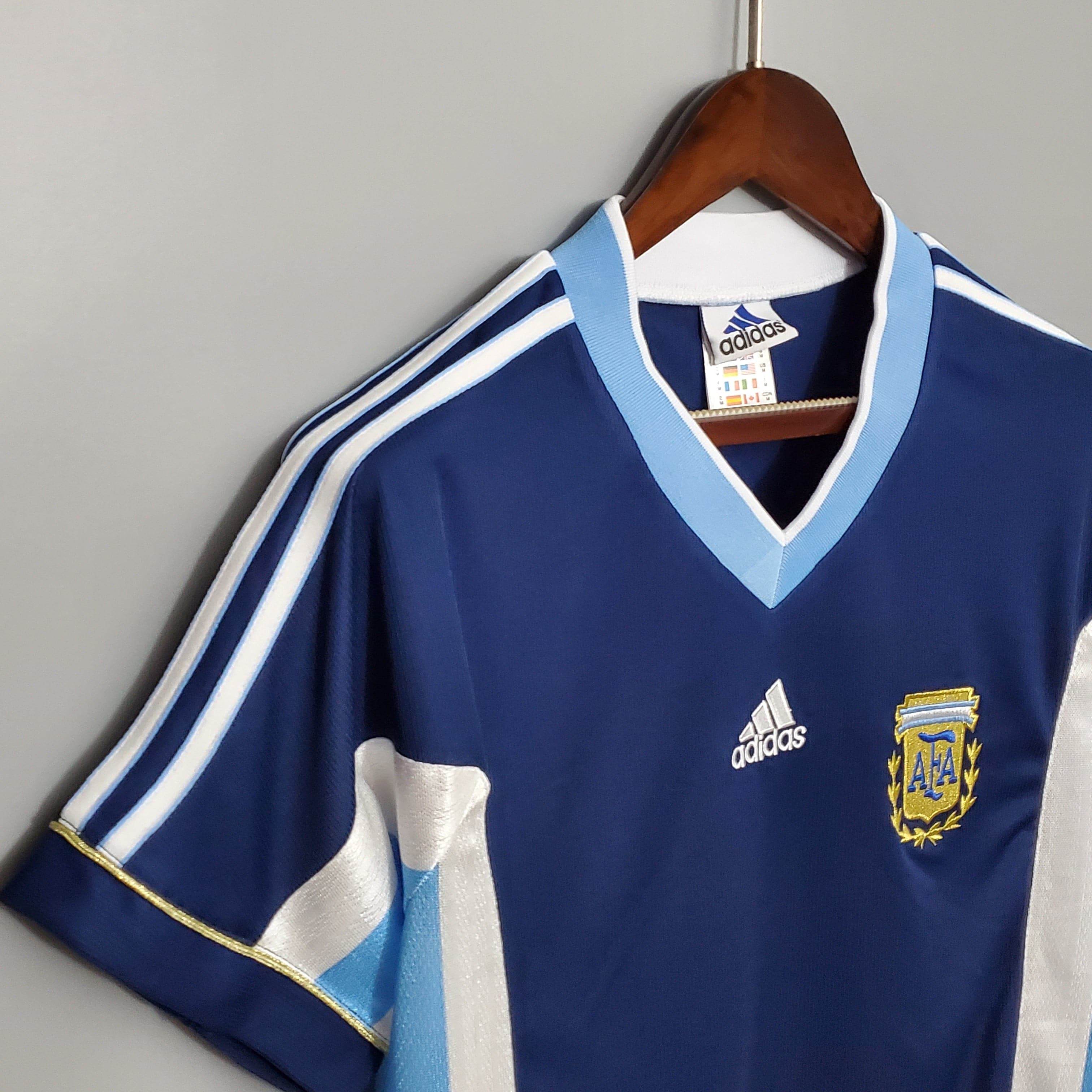 CAMISETA ARGENTINA II 98/99 HOMBRE (RETRO) - ZonaCamisetas