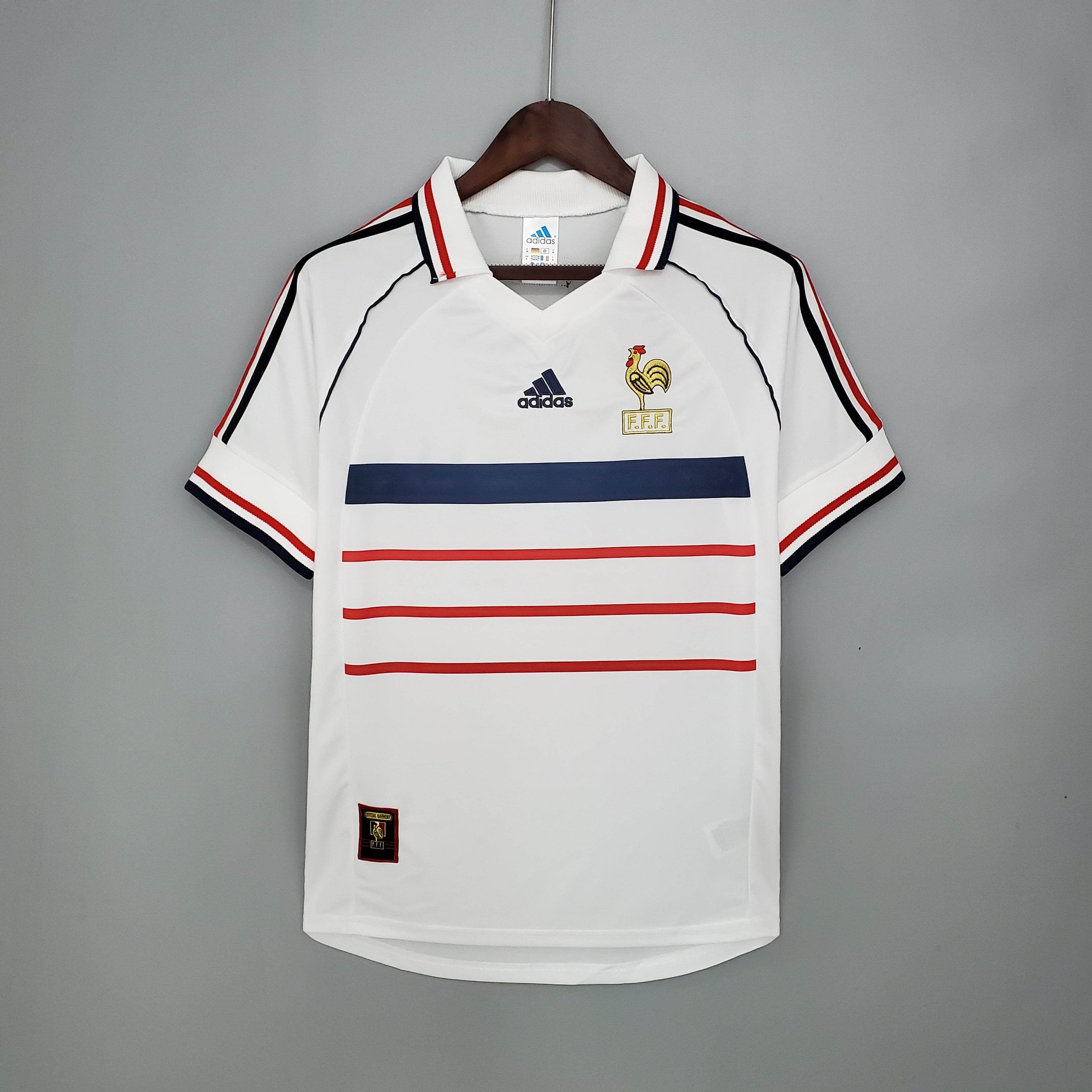 CAMISETA FRANCIA II 98/99 HOMBRE (RETRO) - ZonaCamisetas