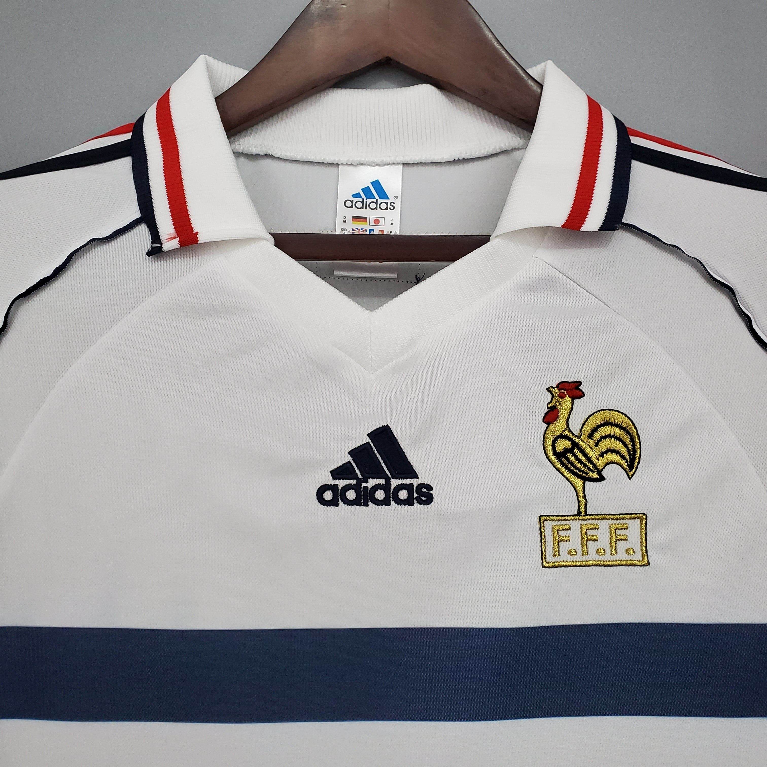 CAMISETA FRANCIA II 98/99 HOMBRE (RETRO) - ZonaCamisetas