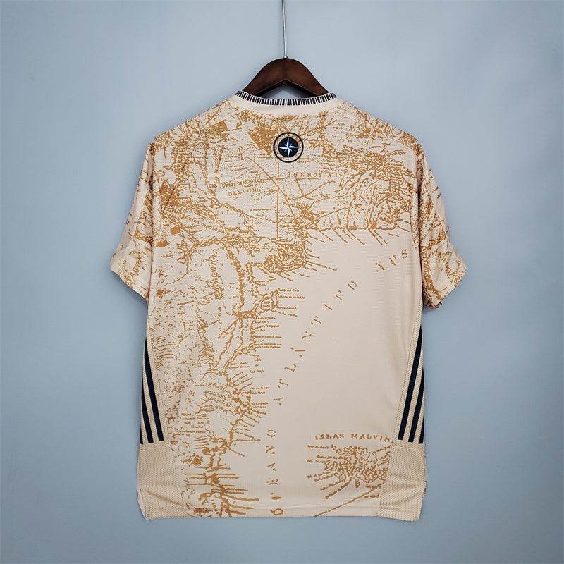 CAMISETA ARGENTINA EDICIÓN COMEMORATIVA I 2021 HOMBRE (RETRO) - ZonaCamisetas