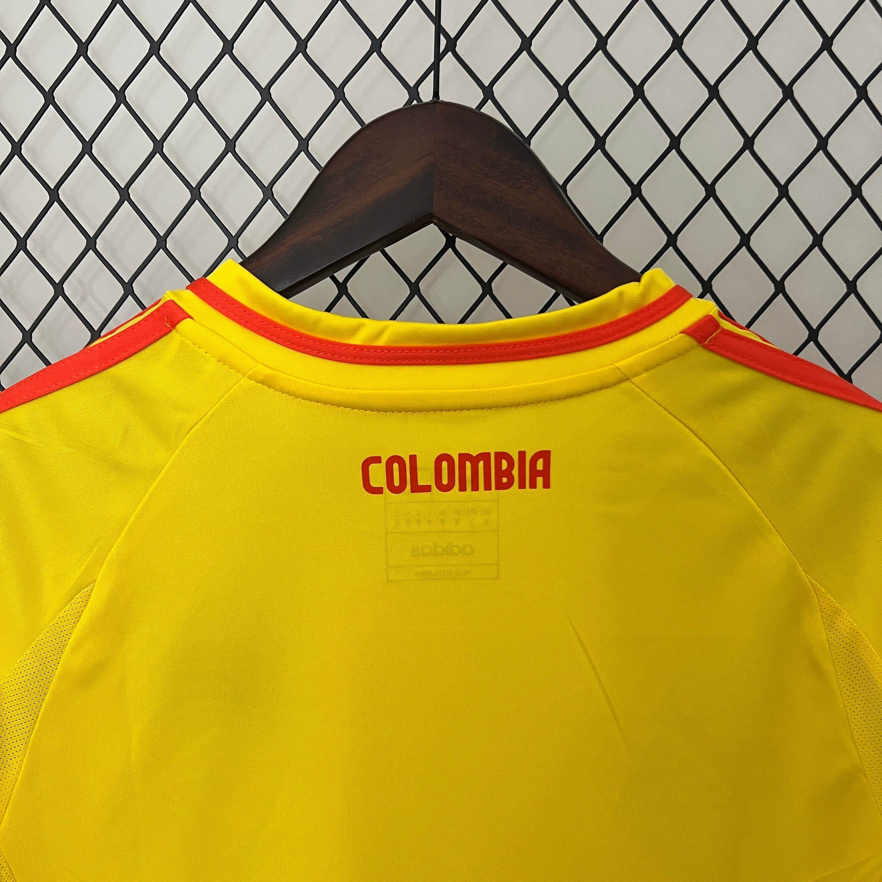 CAMISETA COLOMBIA I 2024 MUJER (VERSIÓN FAN) - ZonaCamisetas