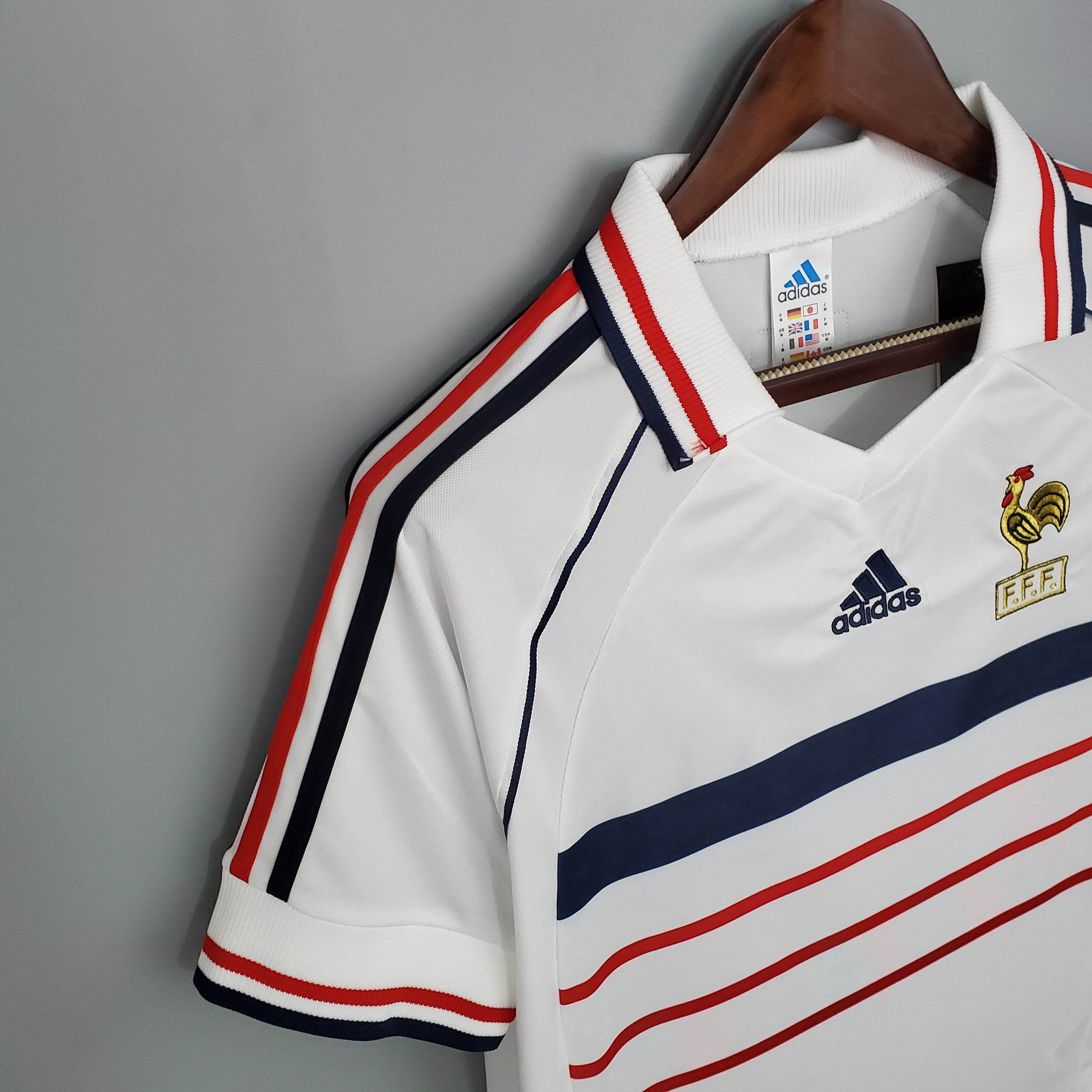 CAMISETA FRANCIA II 98/99 HOMBRE (RETRO) - ZonaCamisetas