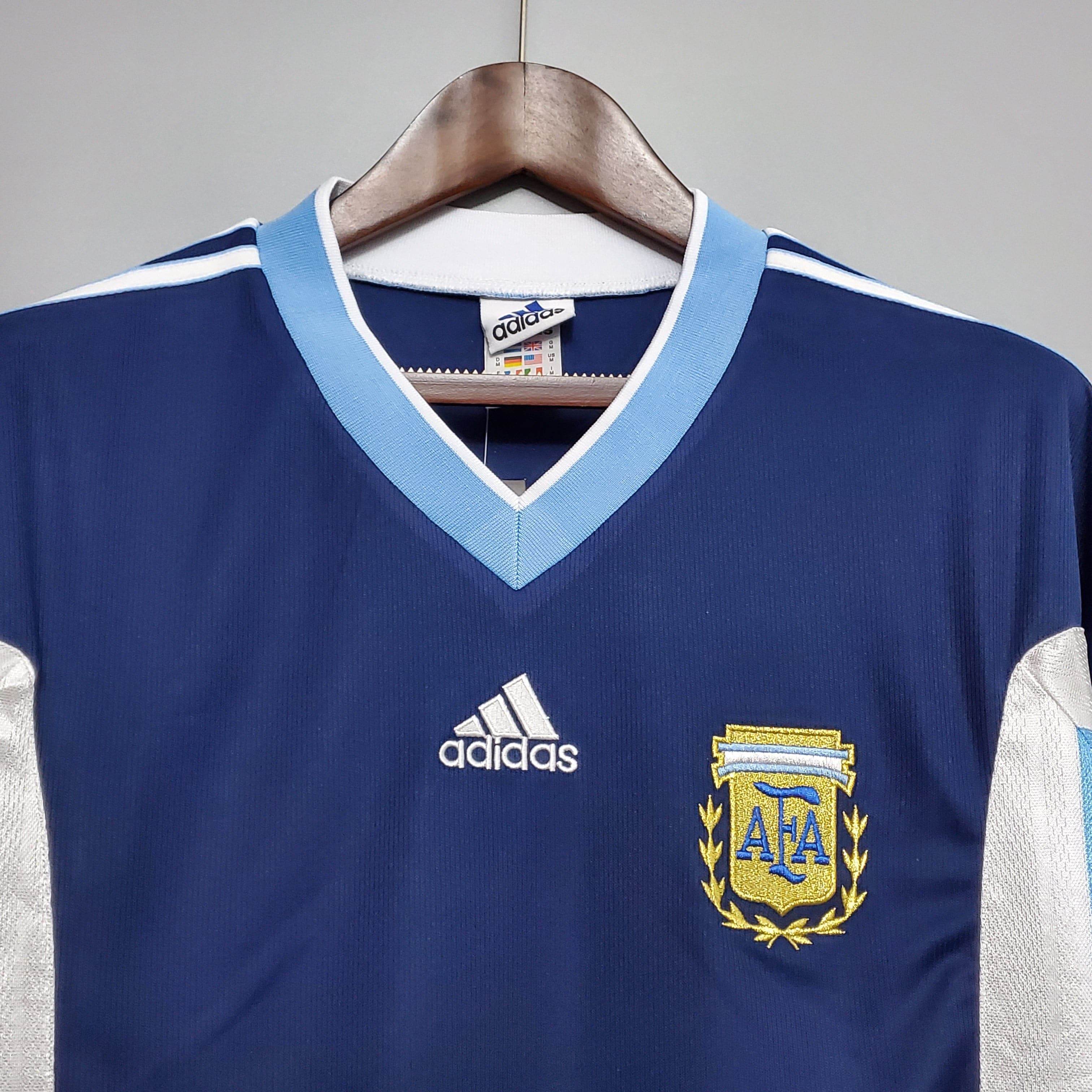 CAMISETA ARGENTINA II 98/99 HOMBRE (RETRO) - ZonaCamisetas