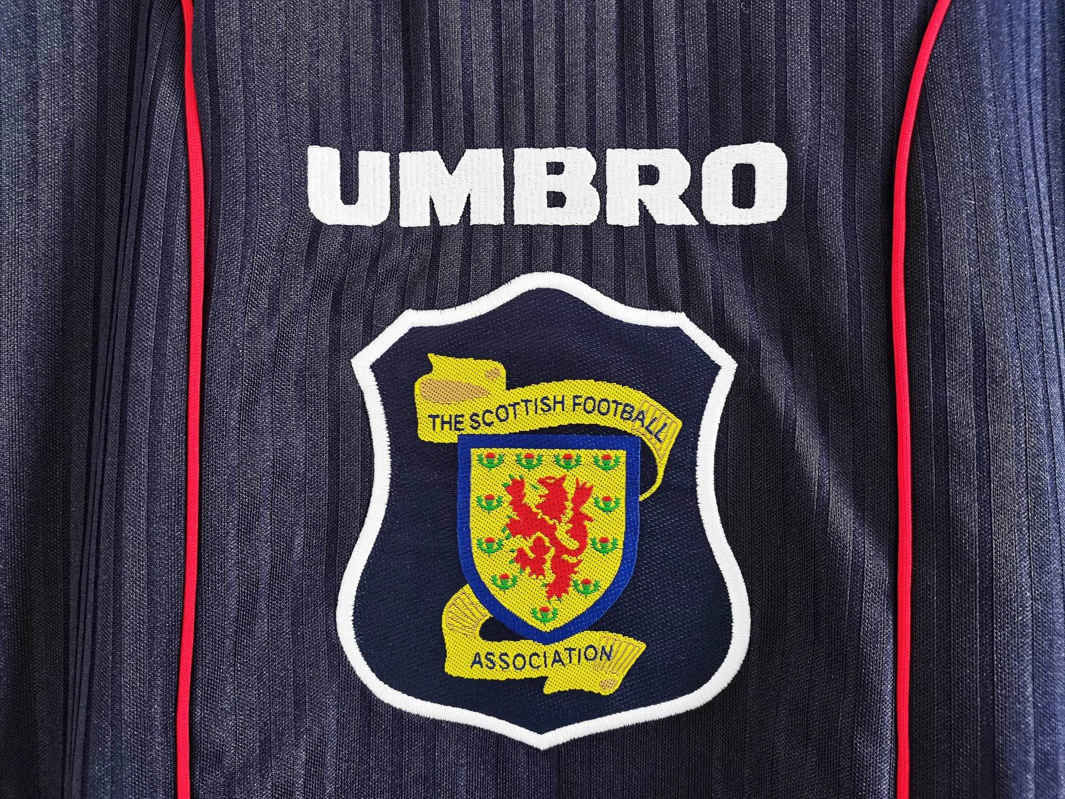 CAMISETA SCOTLAND 96/98 HOMBRE (RETRO) - ZonaCamisetas