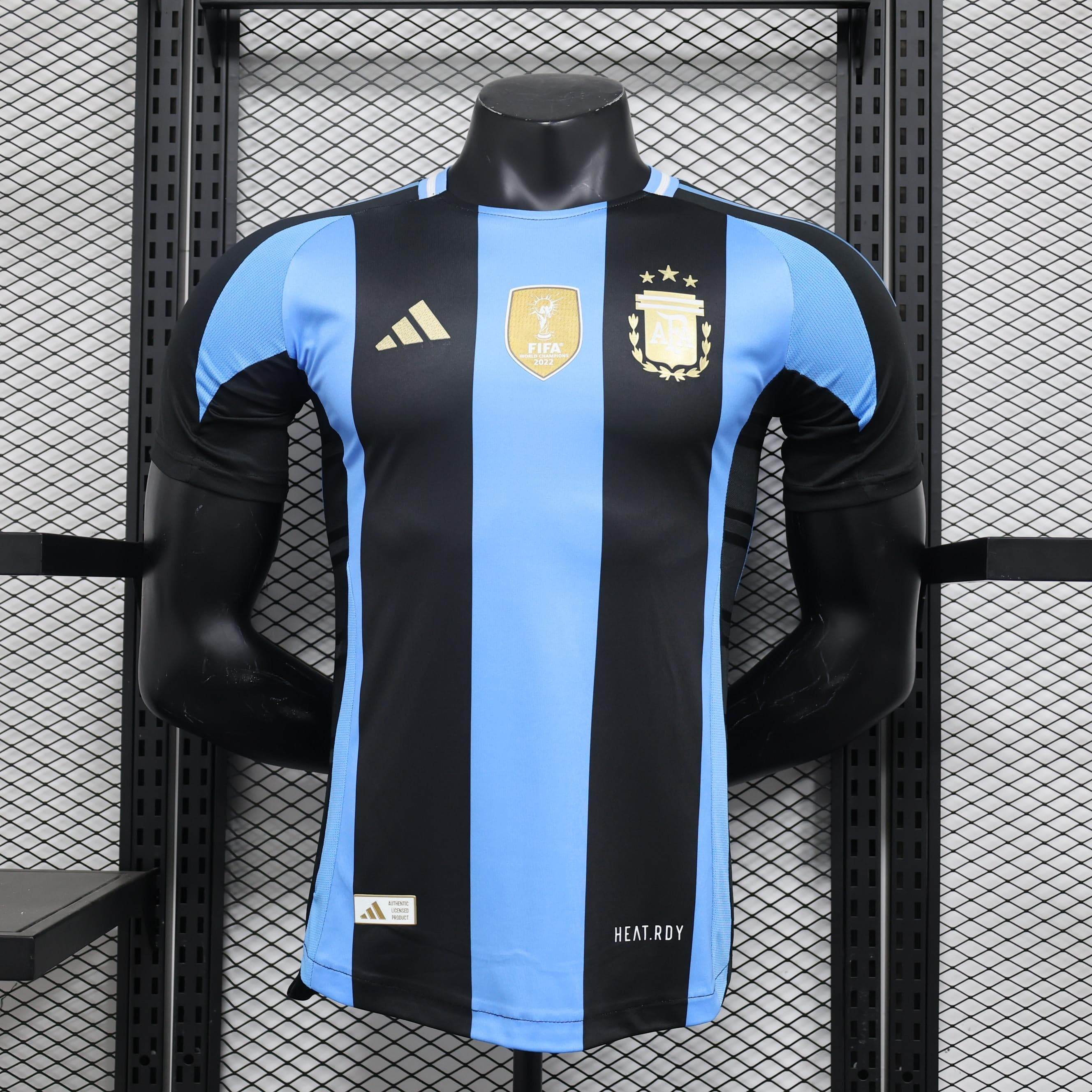 CAMISETA ARGENTINA EDICIÓN DARK I 24 HOMBRE (VERSIÓN JUGADOR) - ZonaCamisetas