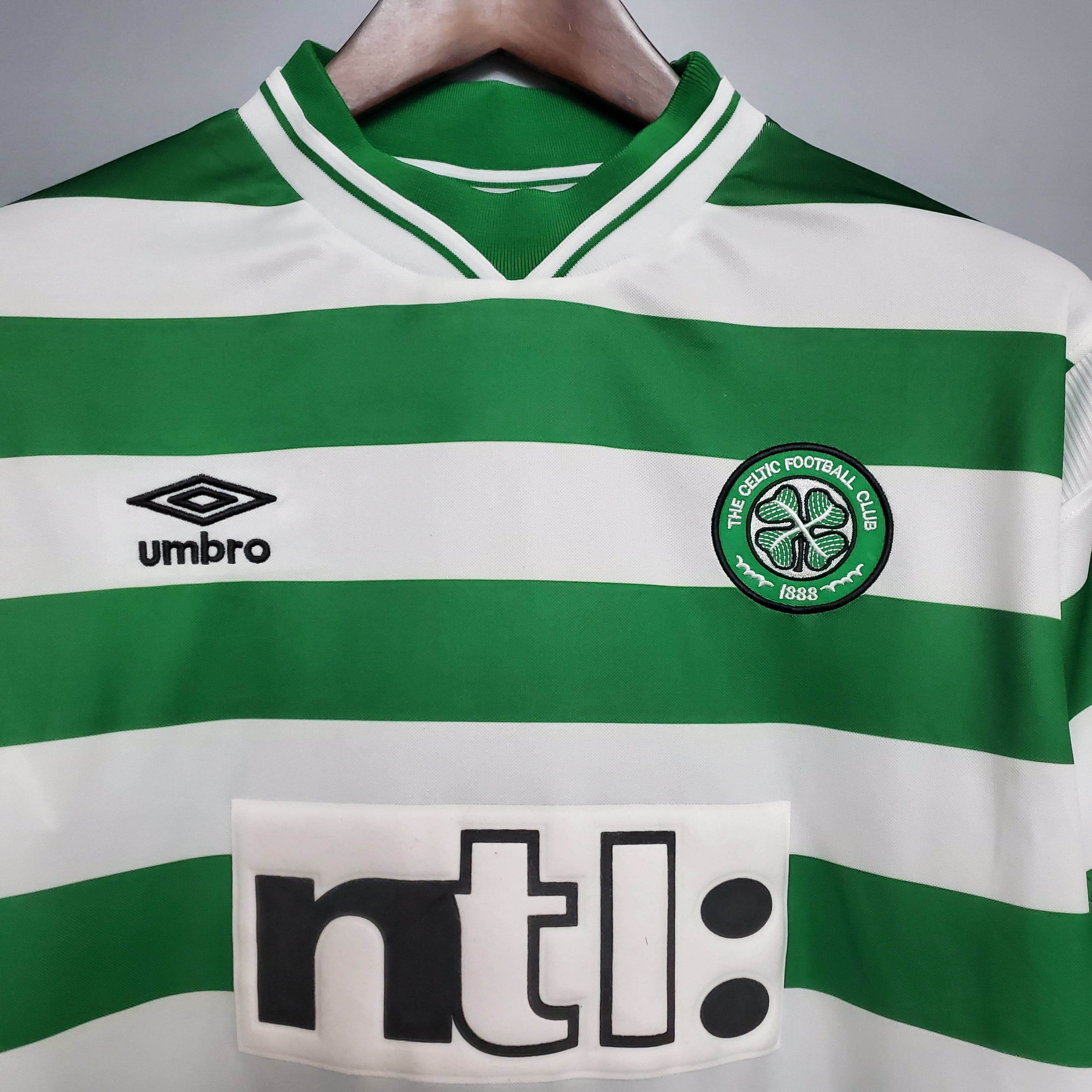 CAMISETA CELTIC I 99/01 HOMBRE (RETRO) - ZonaCamisetas