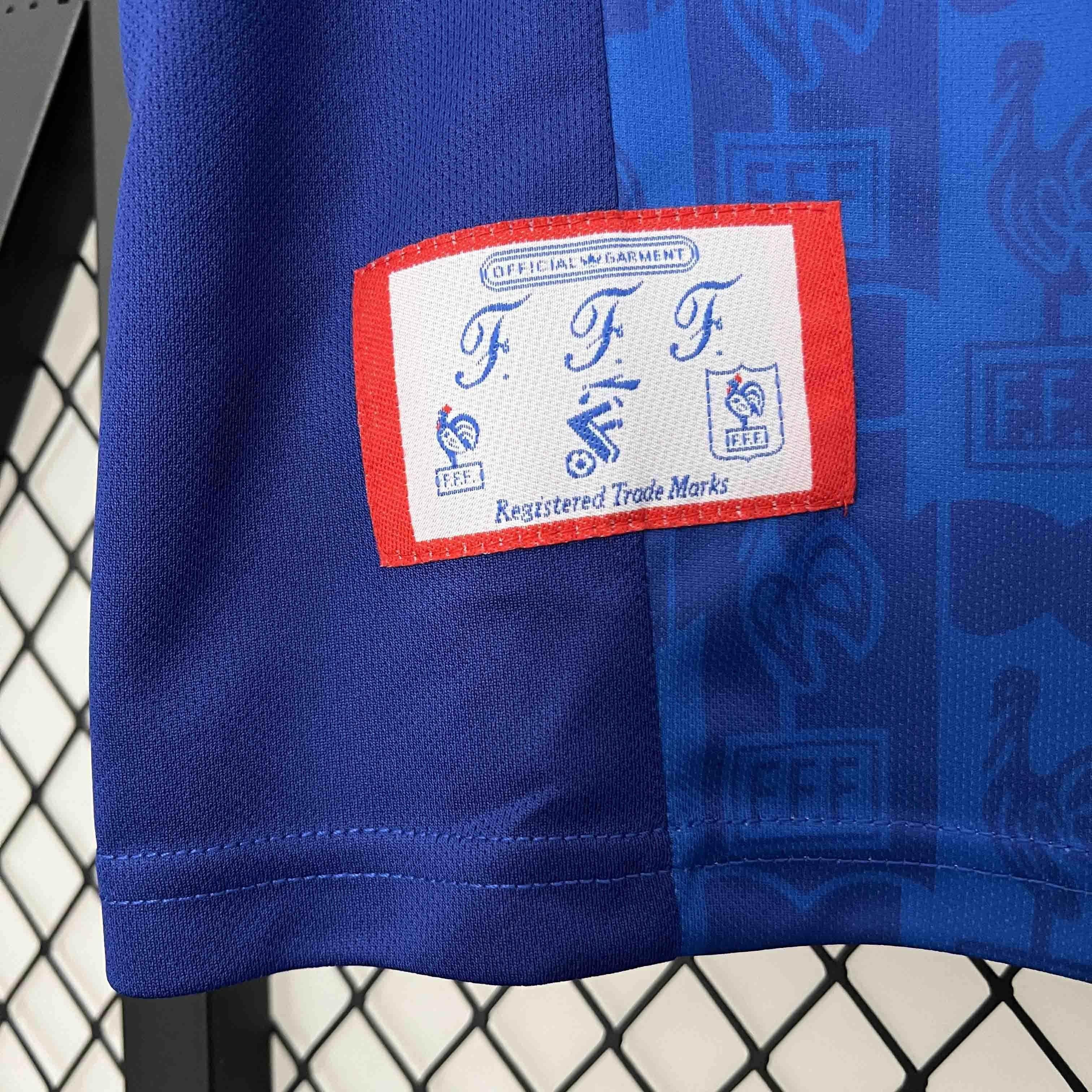 CAMISETA FRANCIA I 96/97 HOMBRE (RETRO) - ZonaCamisetas