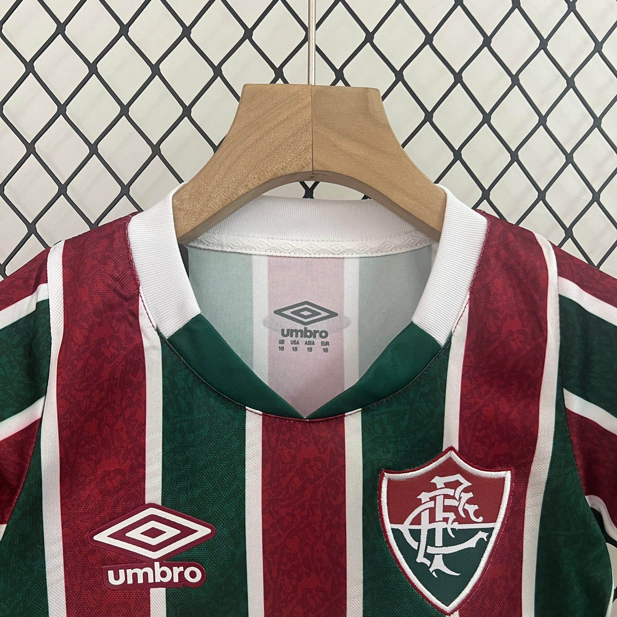 CAMISETA FLUMINENSE I 24/25 CONJUNTO INFANTIL - ZonaCamisetas