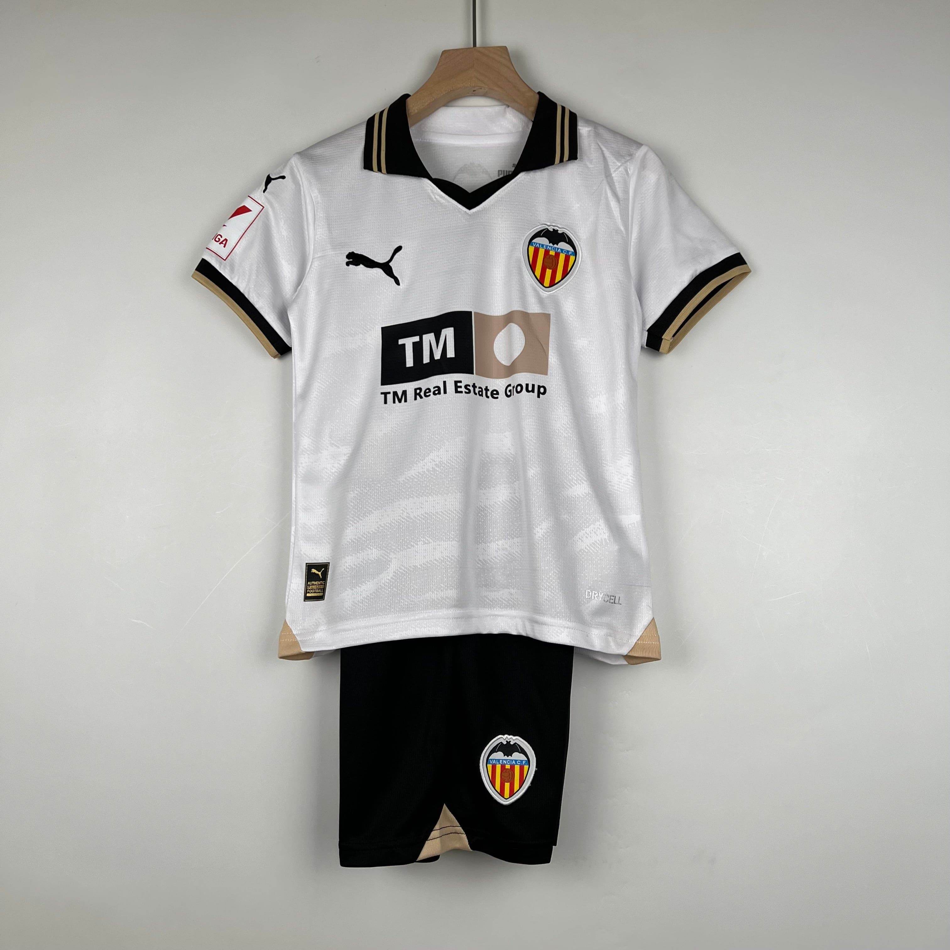 CAMISETA VALENCIA I 23/24 CONJUNTO INFANTIL - ZonaCamisetas