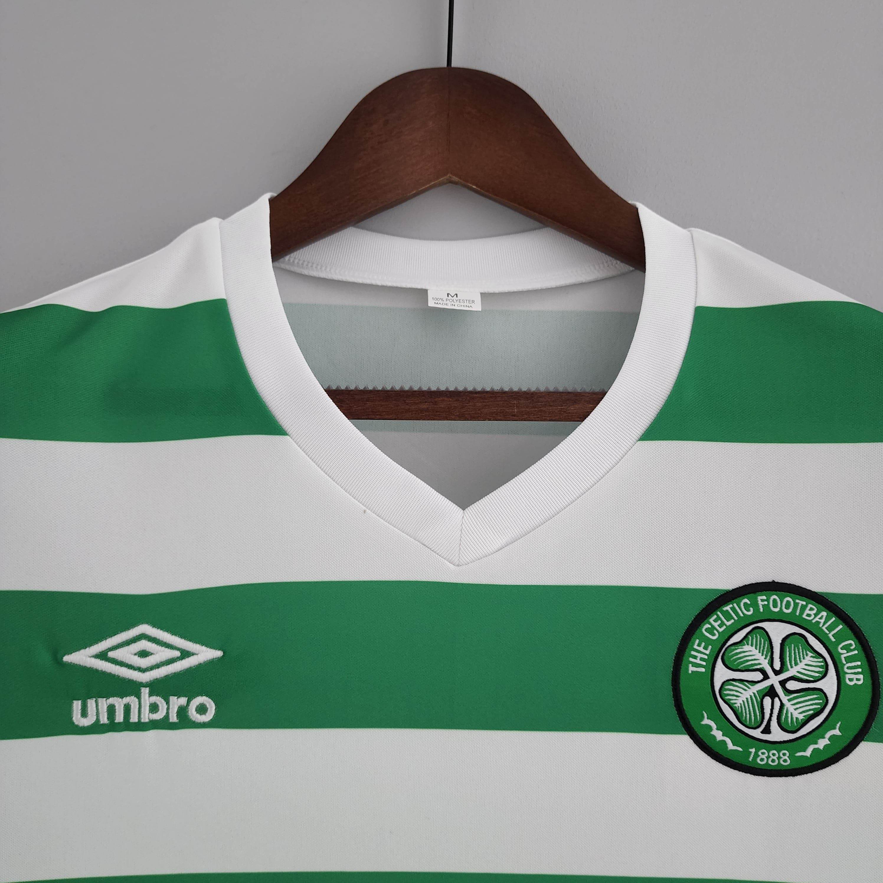 CAMISETA CELTIC I 1980 HOMBRE (RETRO) - ZonaCamisetas