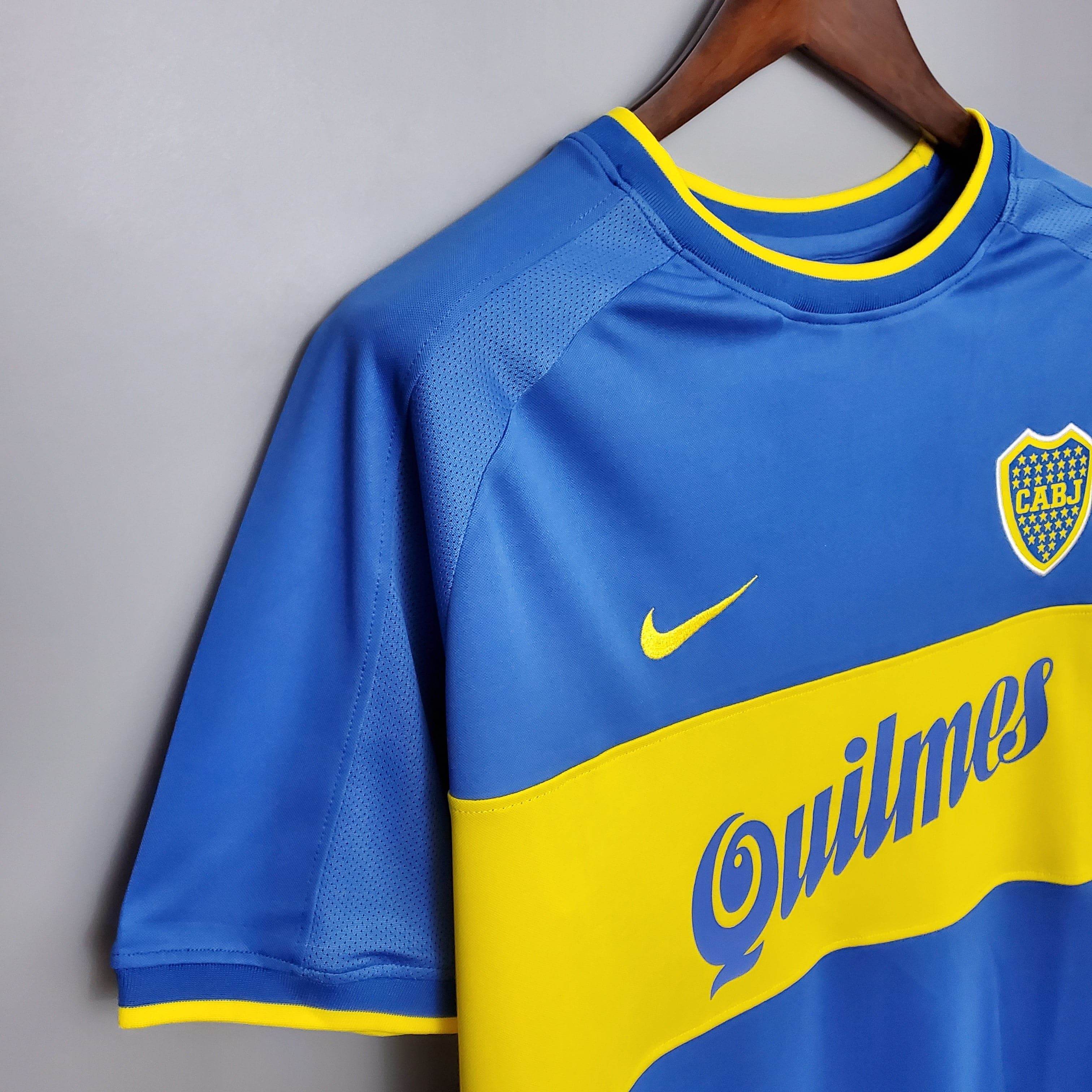 CAMISETA BOCA JUNIORS 99/20 HOMBRE (RETRO) - ZonaCamisetas