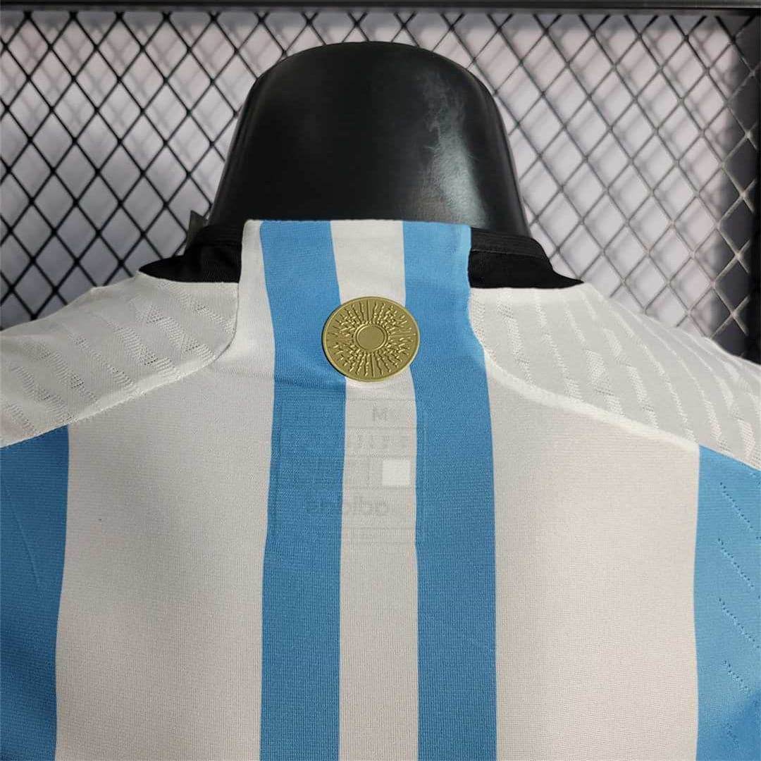 CAMISETA ARGENTINA EDICIÓN CAMPEÓN I 2022 HOMBRE (VERSIÓN JUGADOR) - ZonaCamisetas