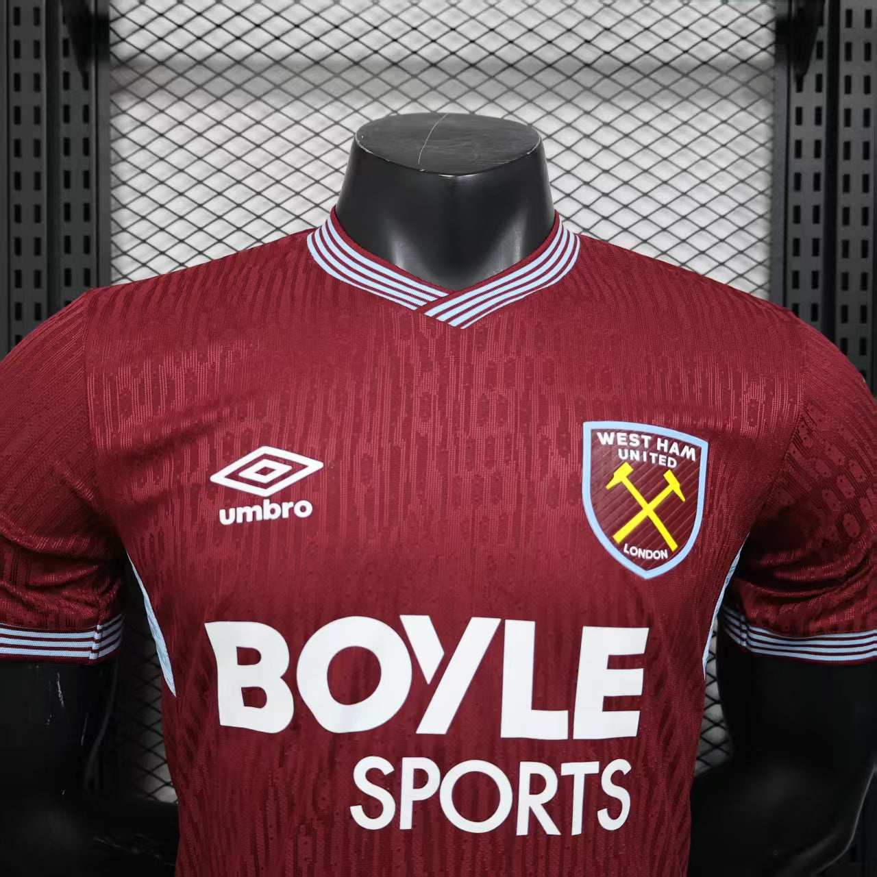 CAMISETA WEST HAM 25/26 HOMBRE (VERSIÓN JUGADOR)
