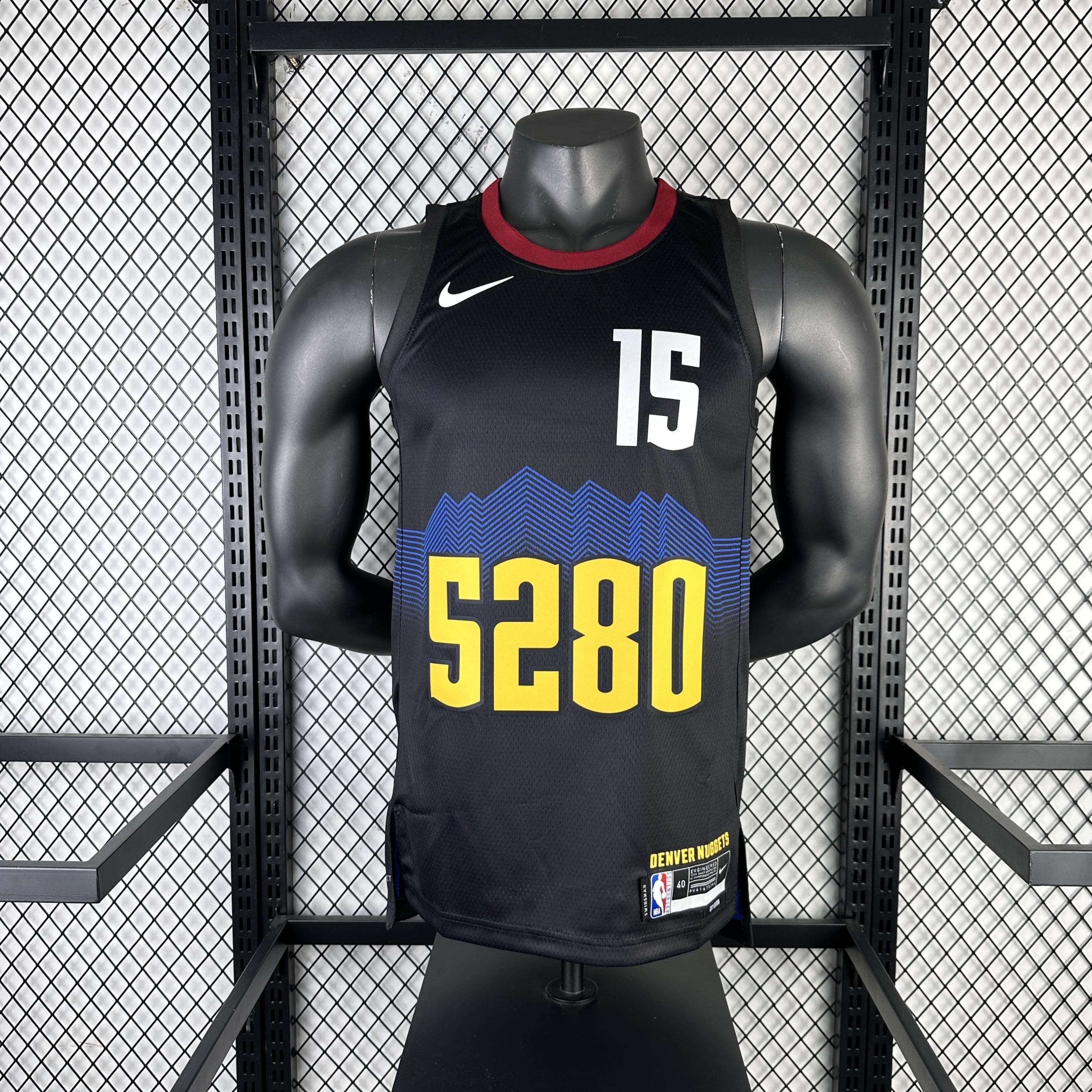 ZonaCamisetas NUGGETS SEASON 24 HOMBRE EDICIÓN JOKIC (NBA) La Pelota Mundo NUGGETS