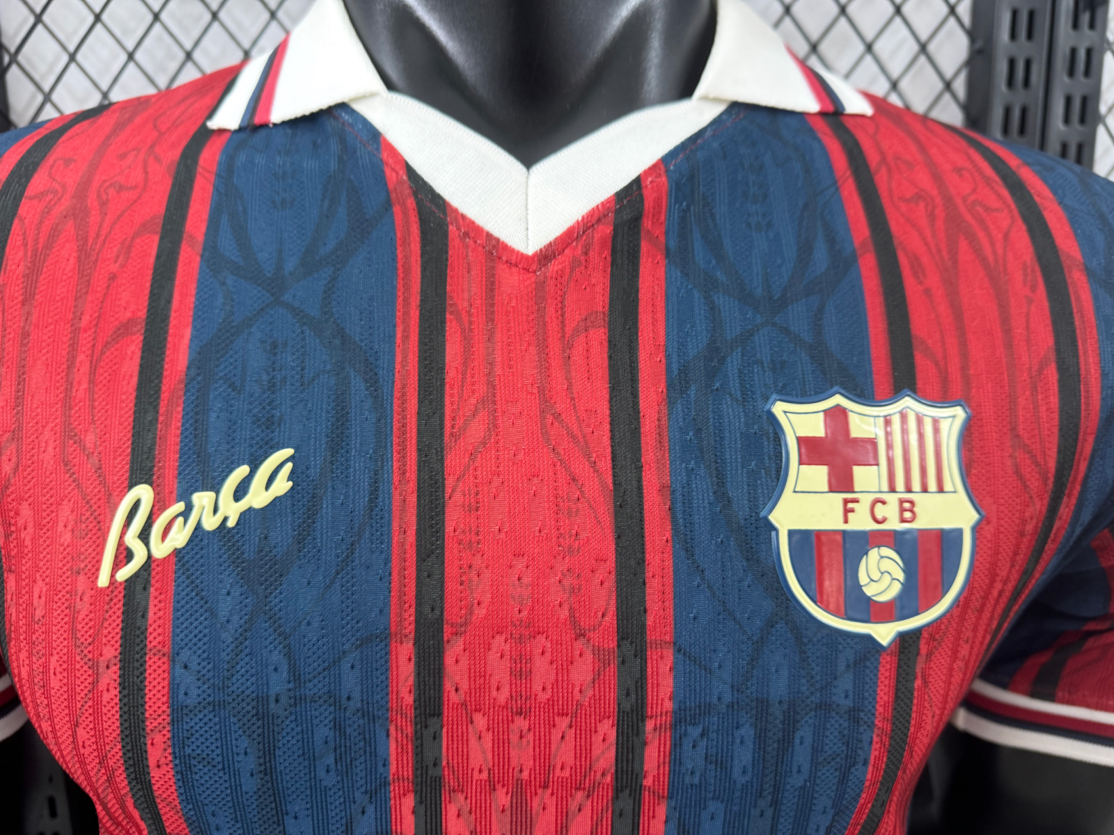 CAMISETA BARCELONA 125th HOMBRE (VERSIÓN JUGADOR)