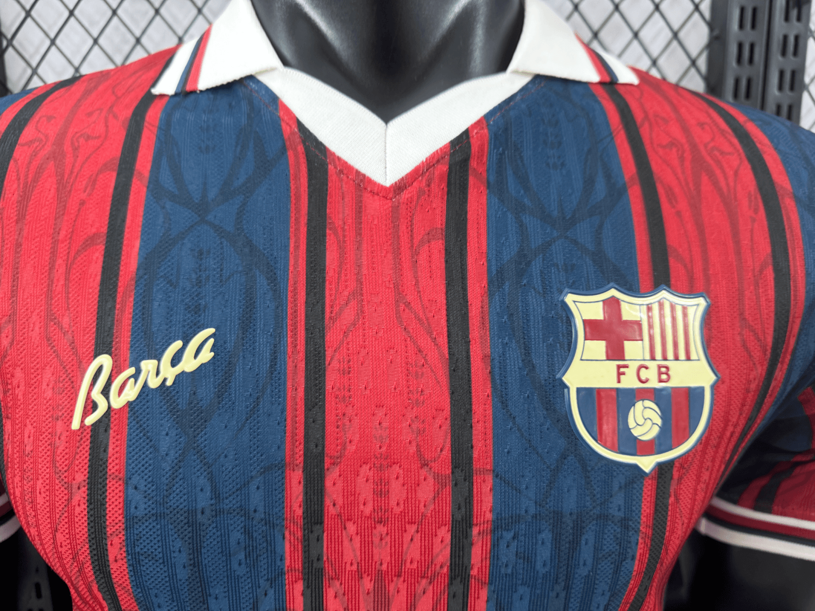CAMISETA BARCELONA 125th HOMBRE (VERSIÓN JUGADOR) - ZonaCamisetas