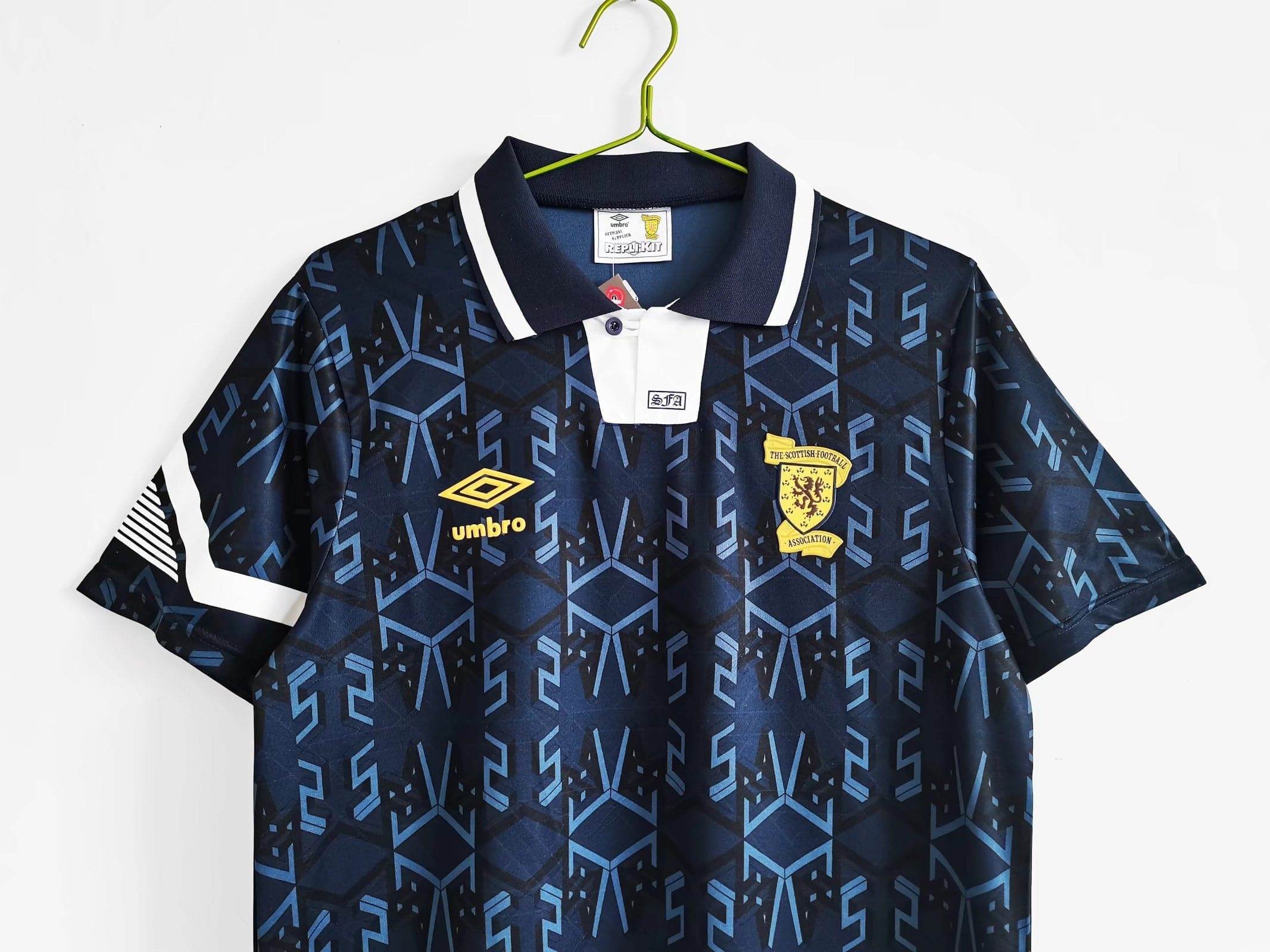 CAMISETA SCOTLAND 92/93 HOMBRE (RETRO) - ZonaCamisetas