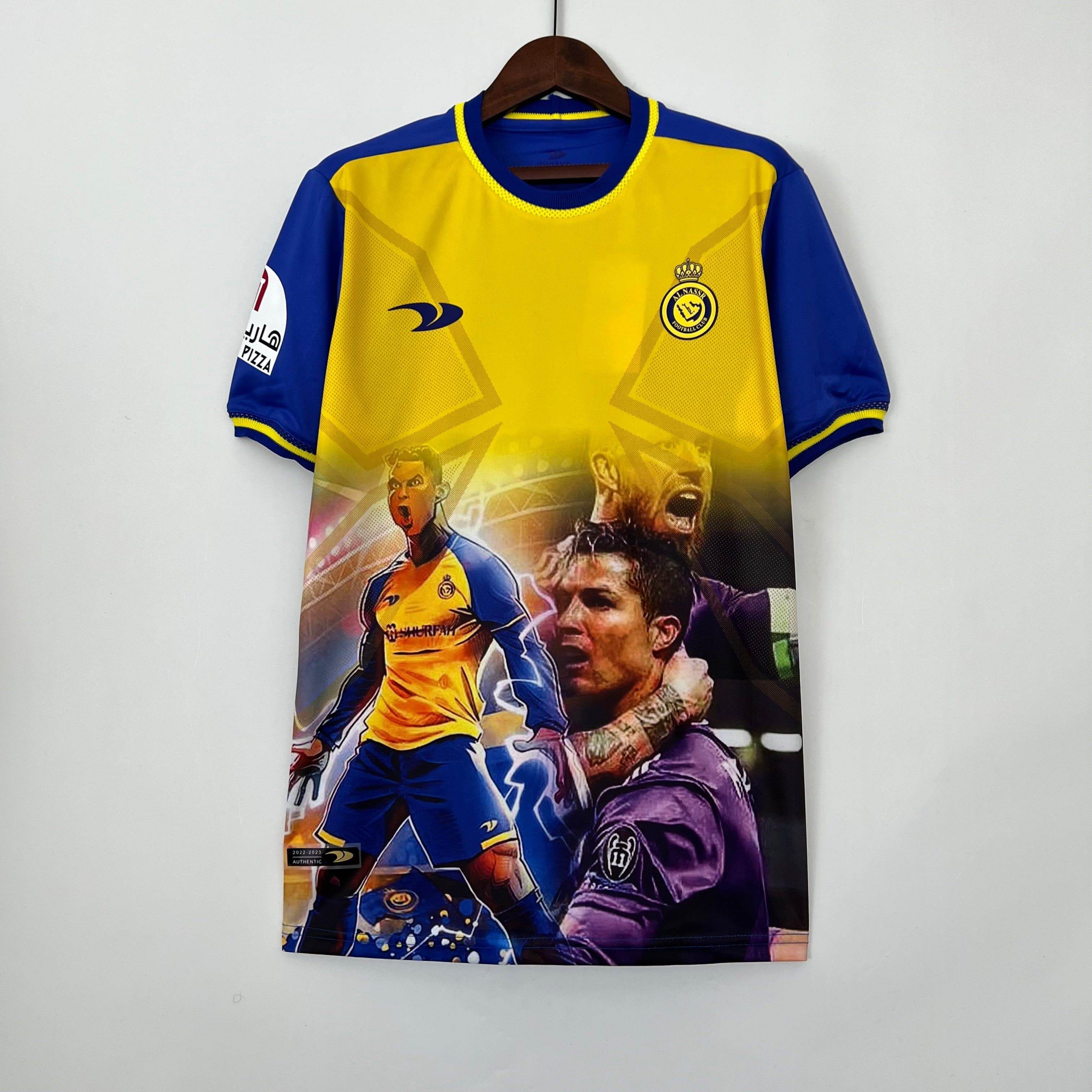 CAMISETA AL NASSR I EDICIÓN ESPECIAL CRISTIANO 23/24 HOMBRE (VERSIÓN FAN) - ZonaCamisetas