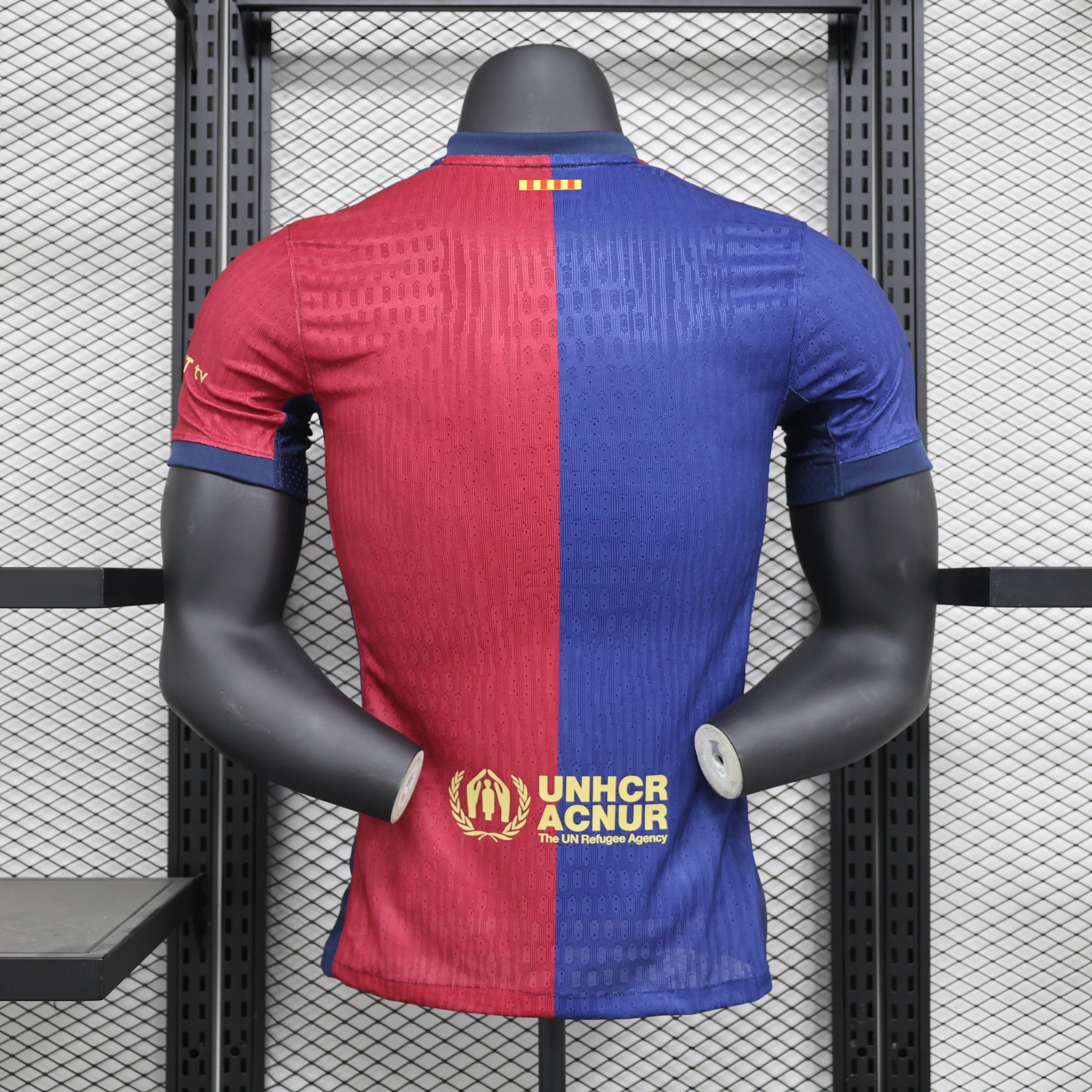 CAMISETA BARCELONA I 24/25 HOMBRE (VERSIÓN JUGADOR) - ZonaCamisetas