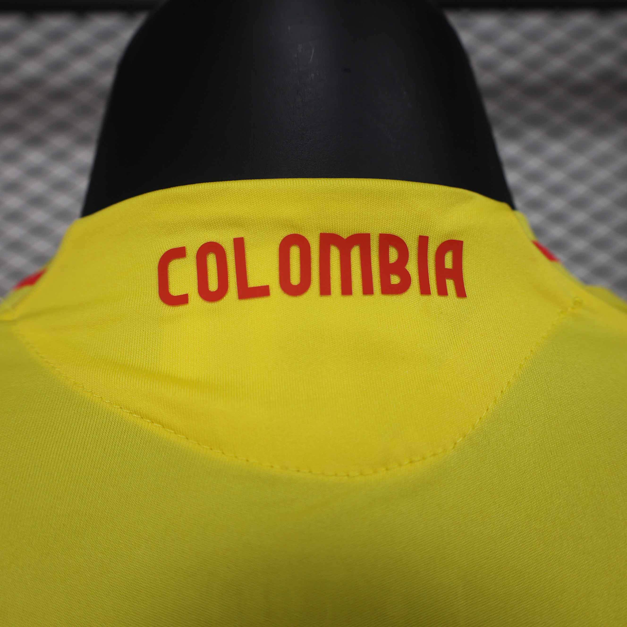 CAMISETA COLOMBIA I 2024 HOMBRE (VERSIÓN JUGADOR) - ZonaCamisetas