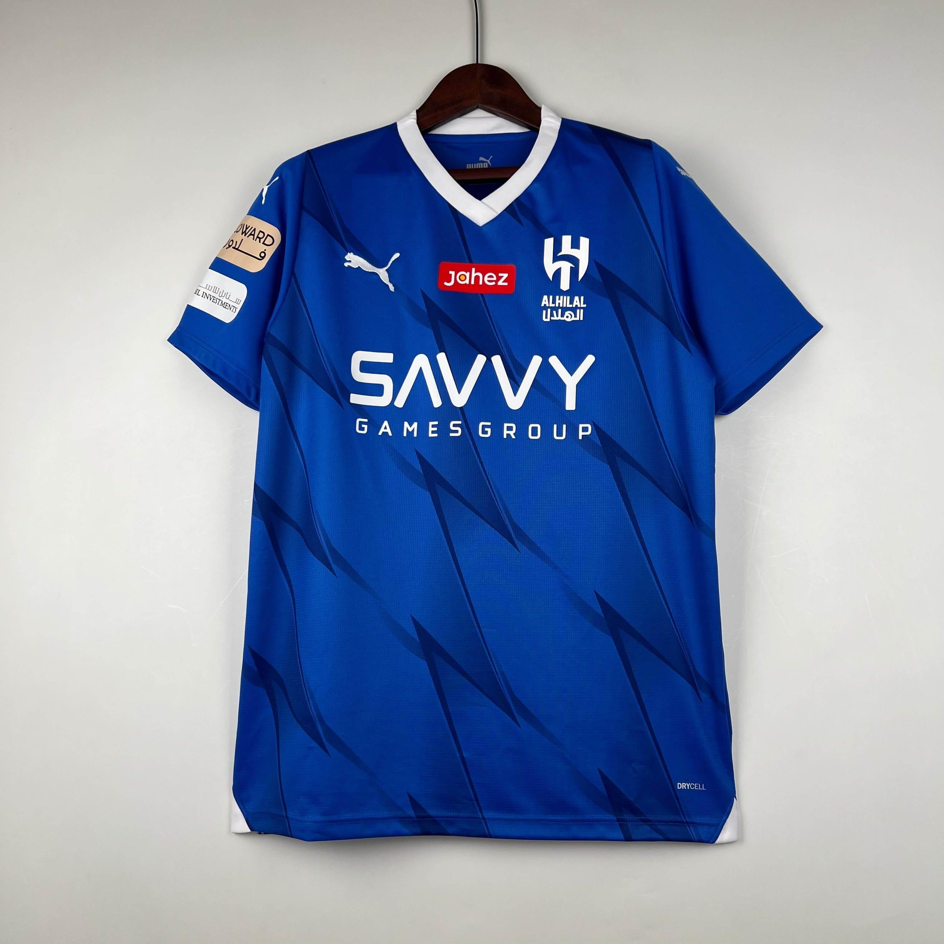 CAMISETA AL HILAL I 23/24 HOMBRE (VERSIÓN FAN) - ZonaCamisetas