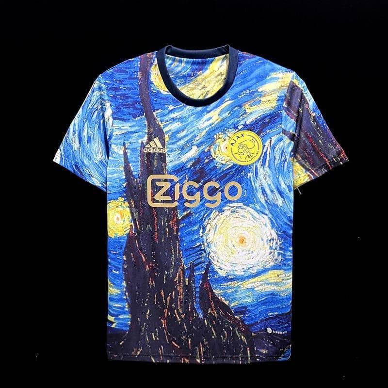 CAMISETA AJAX EDICIÓN ESPECIAL VAN GOGH I 23/24 HOMBRE (VERSIÓN FAN) - ZonaCamisetas