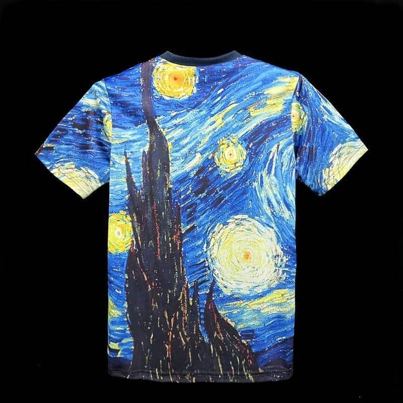 CAMISETA AJAX EDICIÓN ESPECIAL VAN GOGH I 23/24 HOMBRE (VERSIÓN FAN) - ZonaCamisetas