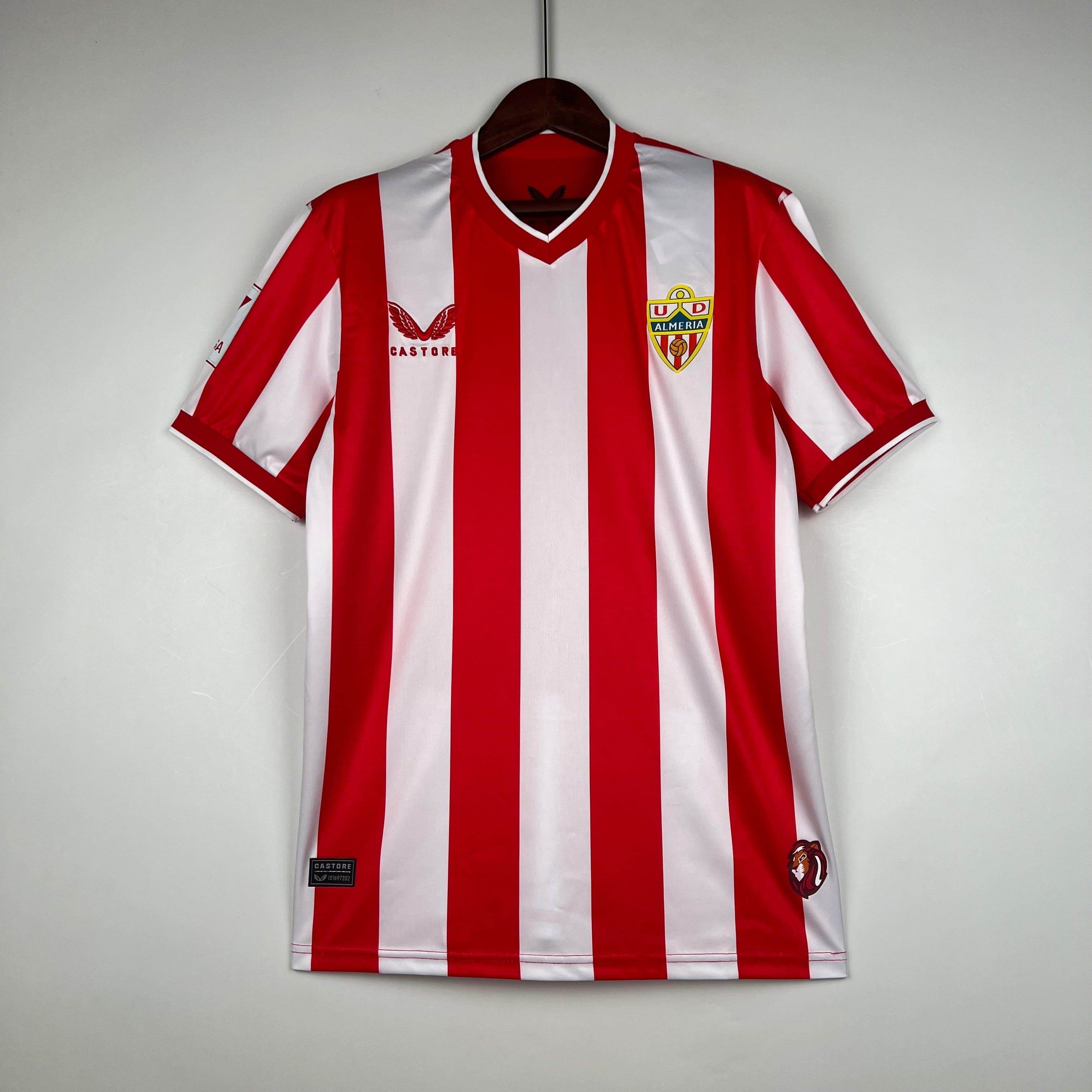 CAMISETA ALMERIA I 23/24 HOMBRE (VERSIÓN FAN) - ZonaCamisetas