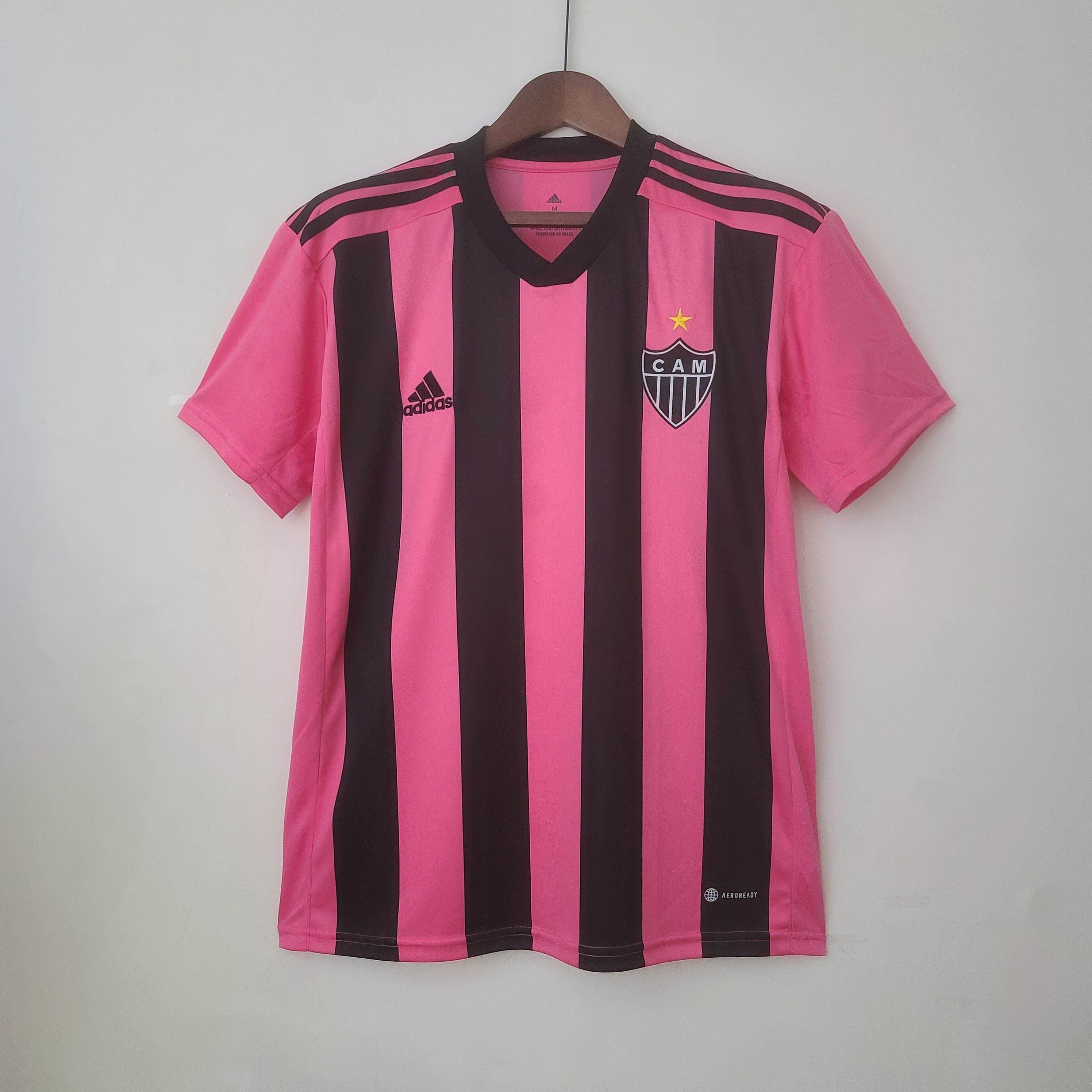 CAMISETA ATLETICO MINEIRO ROSA 23/24 HOMBRE (VERSIÓN FAN) - ZonaCamisetas