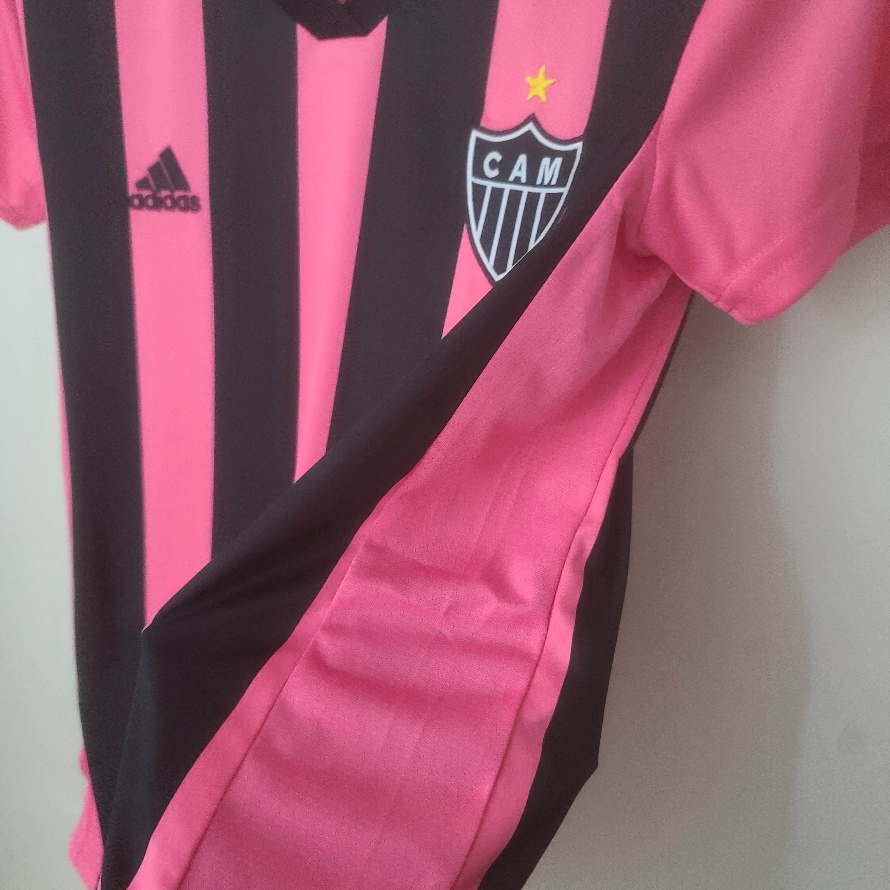 CAMISETA ATLETICO MINEIRO ROSA 23/24 MUJER (VERSIÓN FAN) - ZonaCamisetas