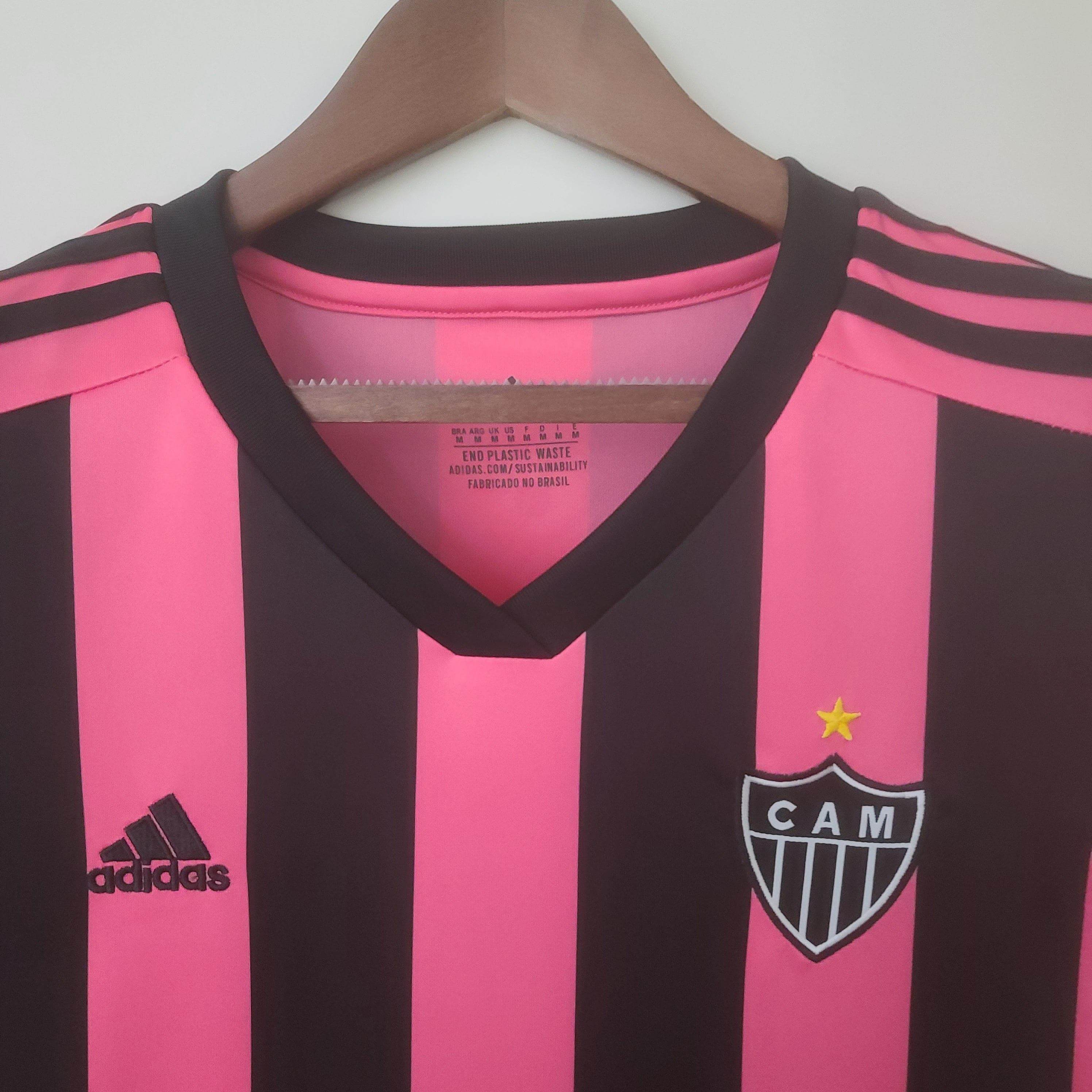 CAMISETA ATLETICO MINEIRO ROSA 23/24 MUJER (VERSIÓN FAN) - ZonaCamisetas