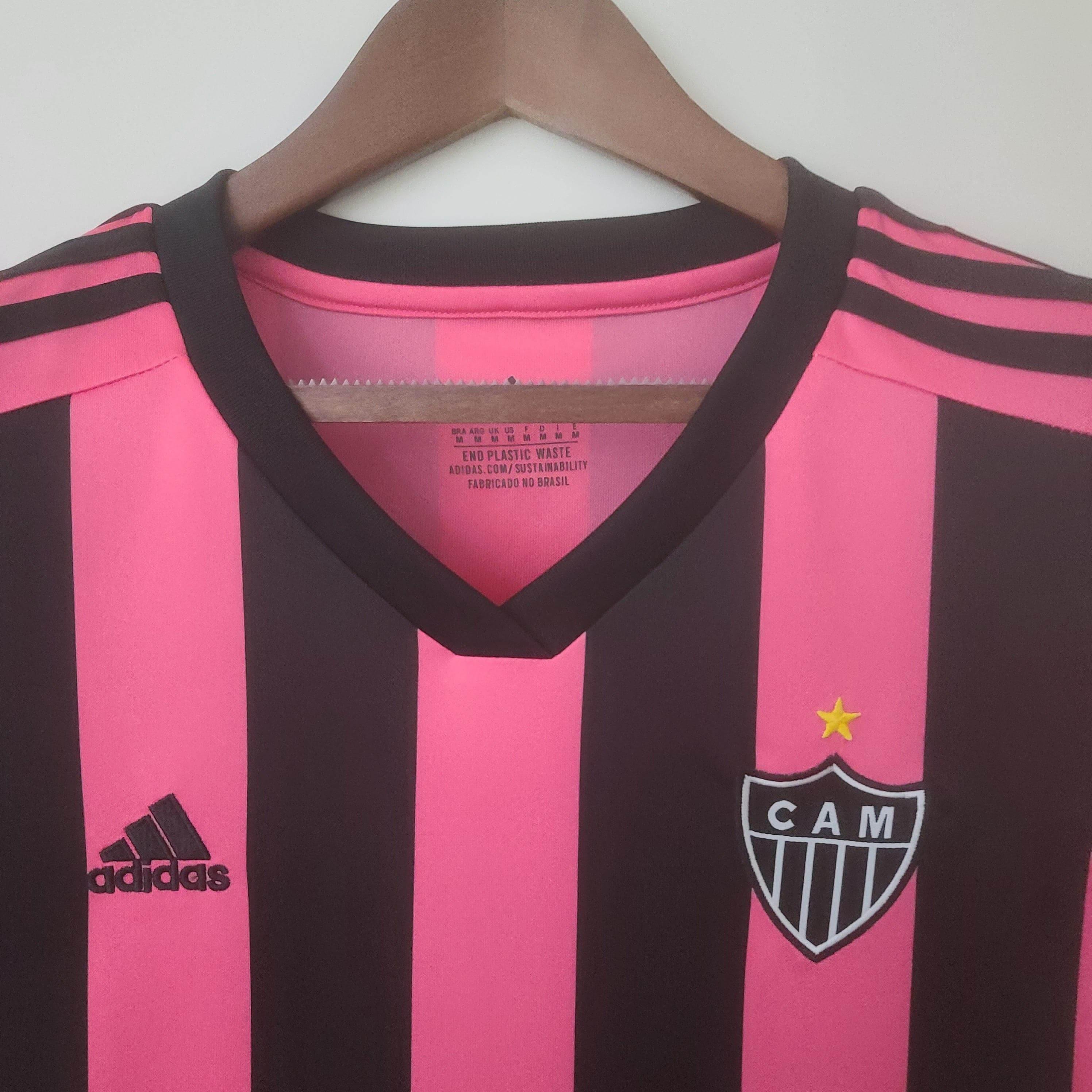 CAMISETA ATLETICO MINEIRO ROSA 23/24 MUJER (VERSIÓN FAN) - ZonaCamisetas