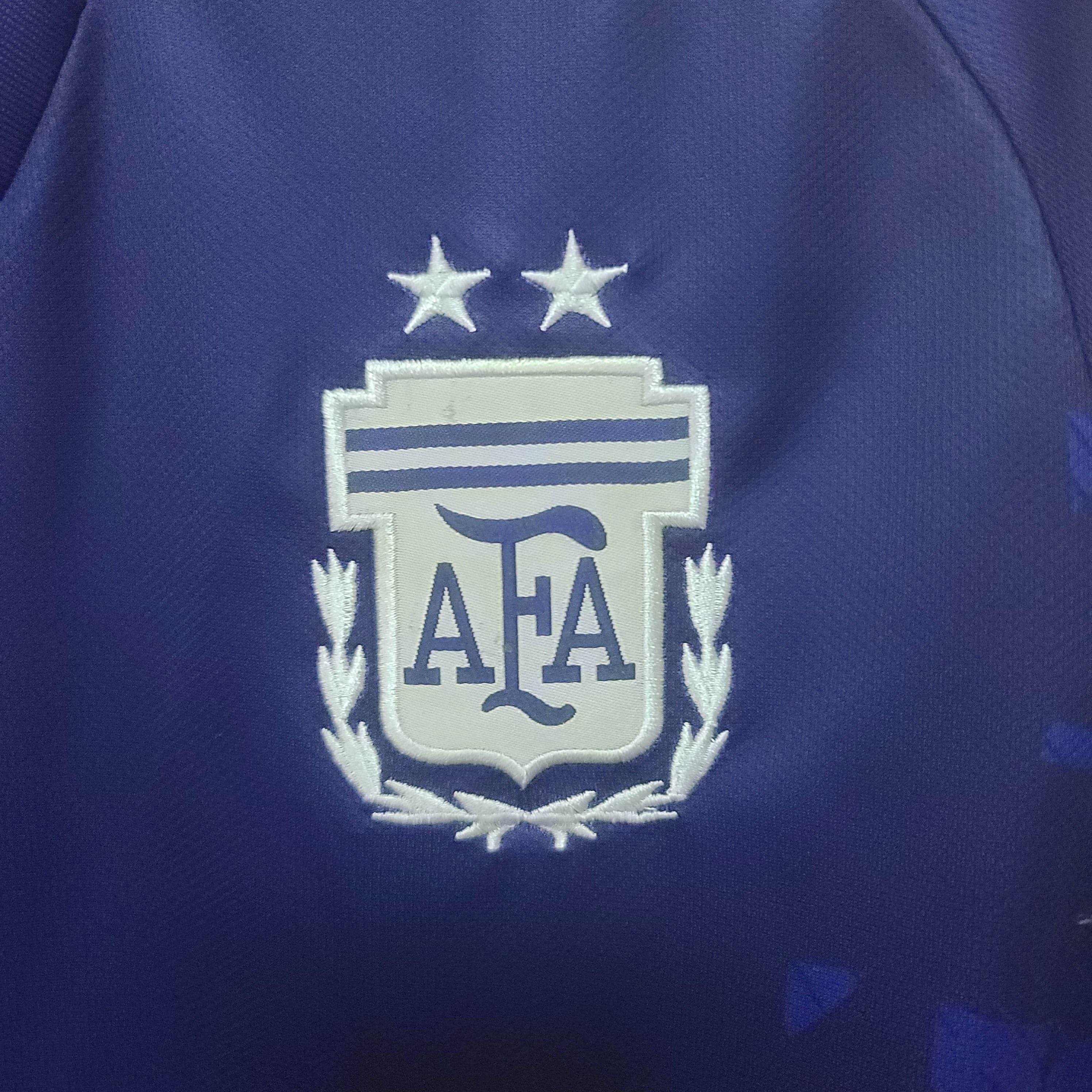 CAMISETA ARGENTINA MUNDIAL II HOMBRE MANGA LARGA (VERSIÓN FAN) - ZonaCamisetas