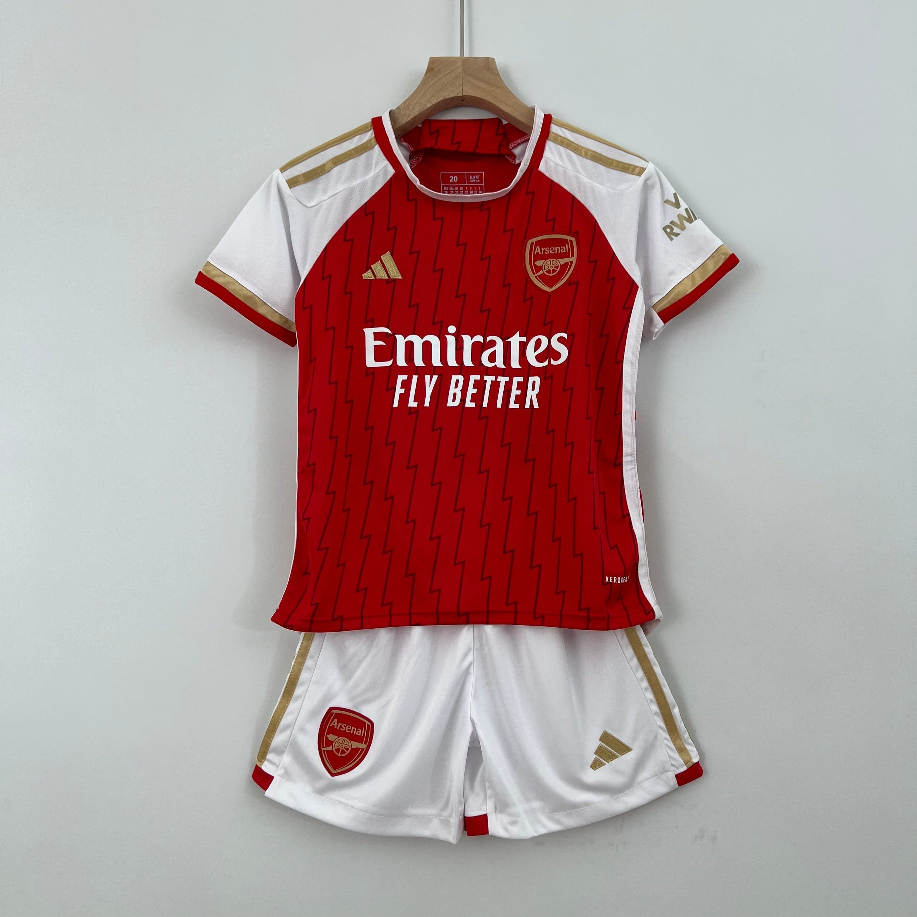 CAMISETA ARSENAL I 23/24 CONJUNTO INFANTIL