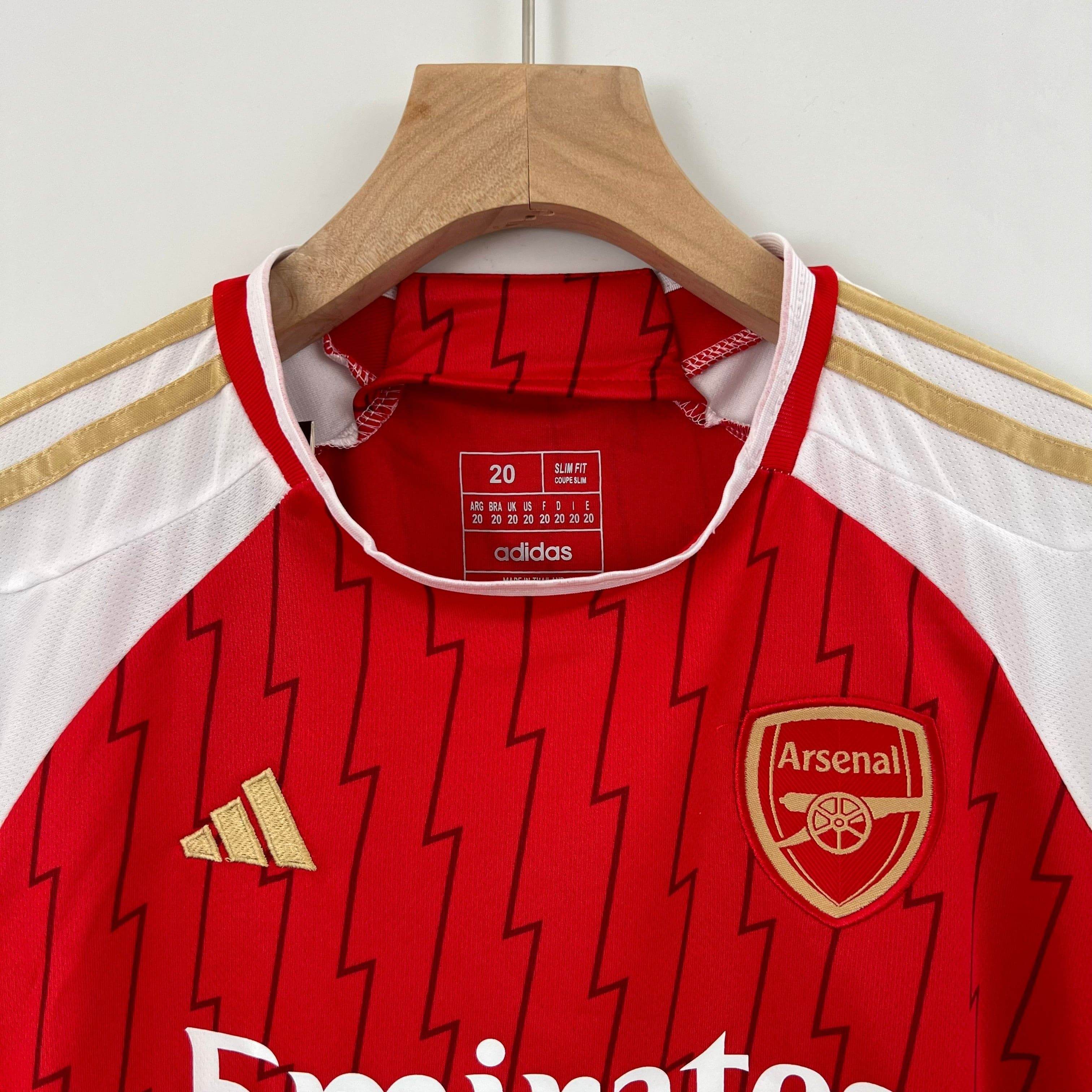 CAMISETA ARSENAL I 23/24 CONJUNTO INFANTIL - ZonaCamisetas