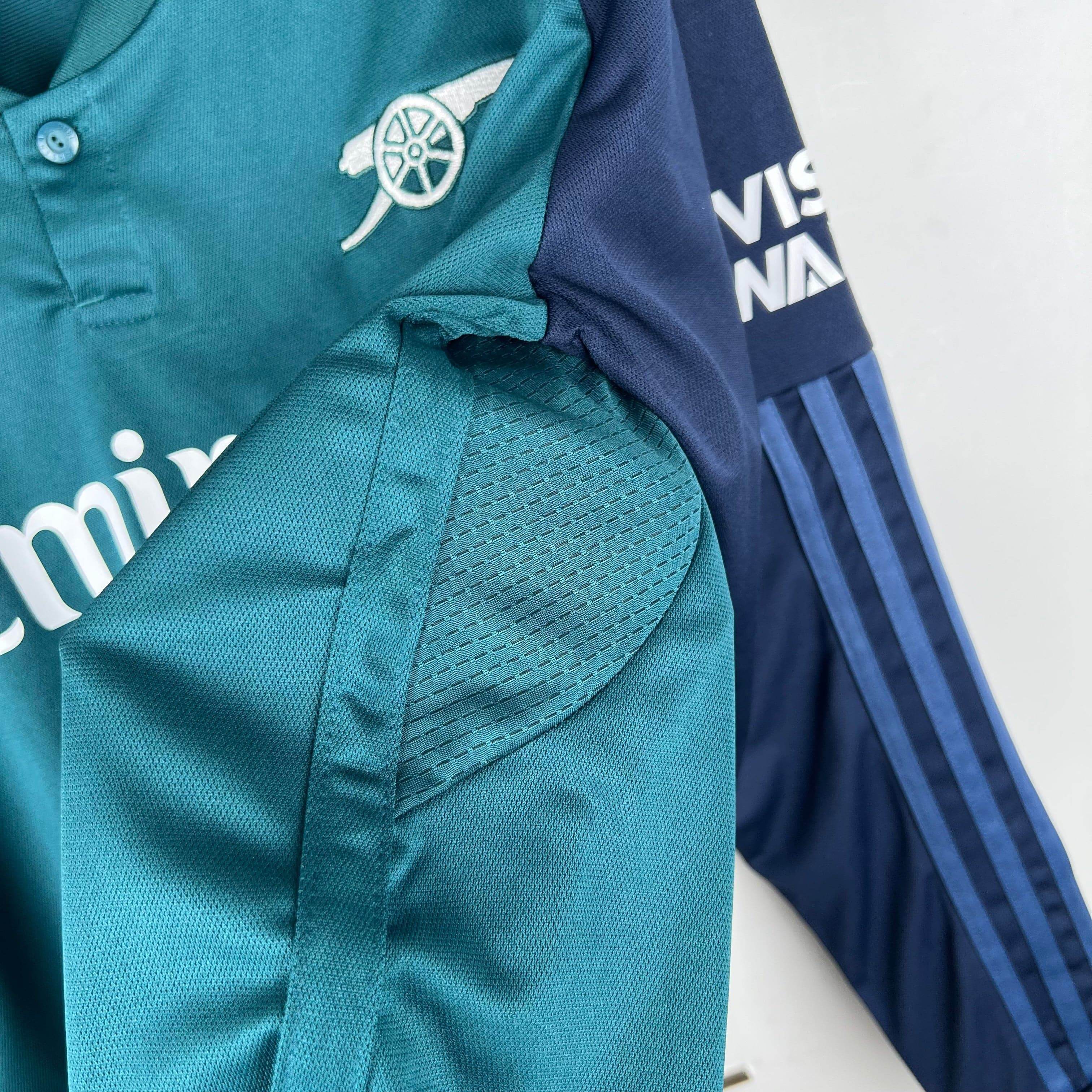 CAMISETA ARSENAL III 23/24 HOMBRE MANGA LARGA (VERSIÓN FAN) - ZonaCamisetas