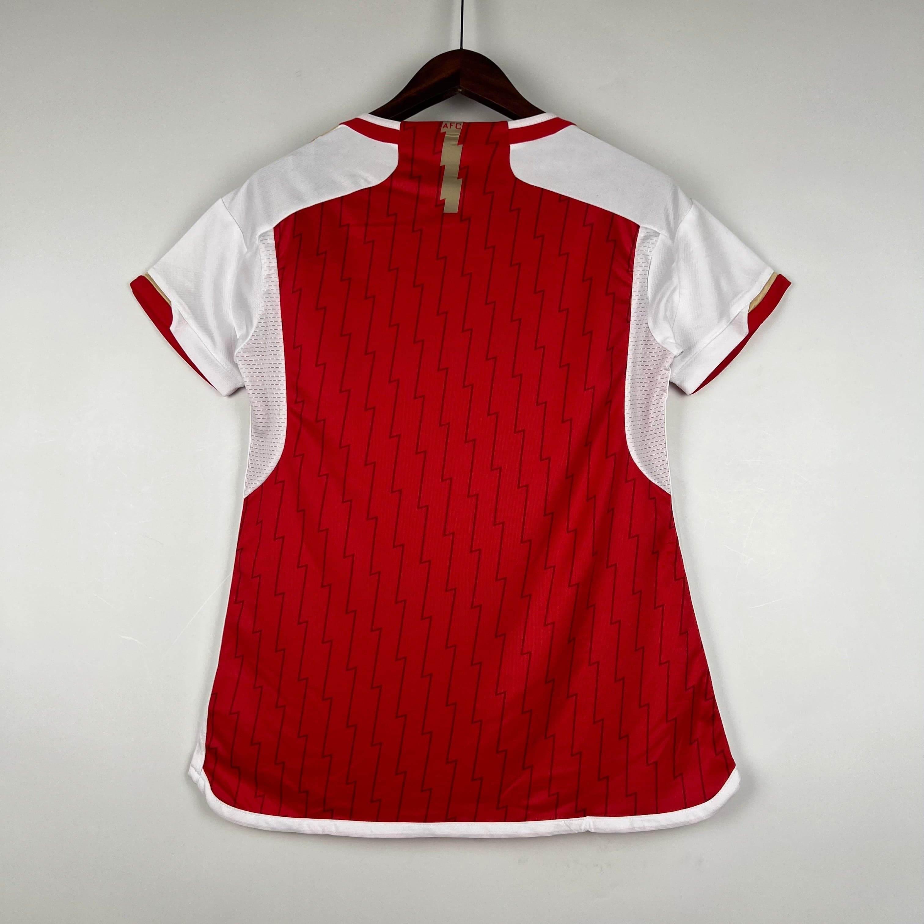 CAMISETA ARSENAL I 23/24 MUJER (VERSIÓN FAN) - ZonaCamisetas