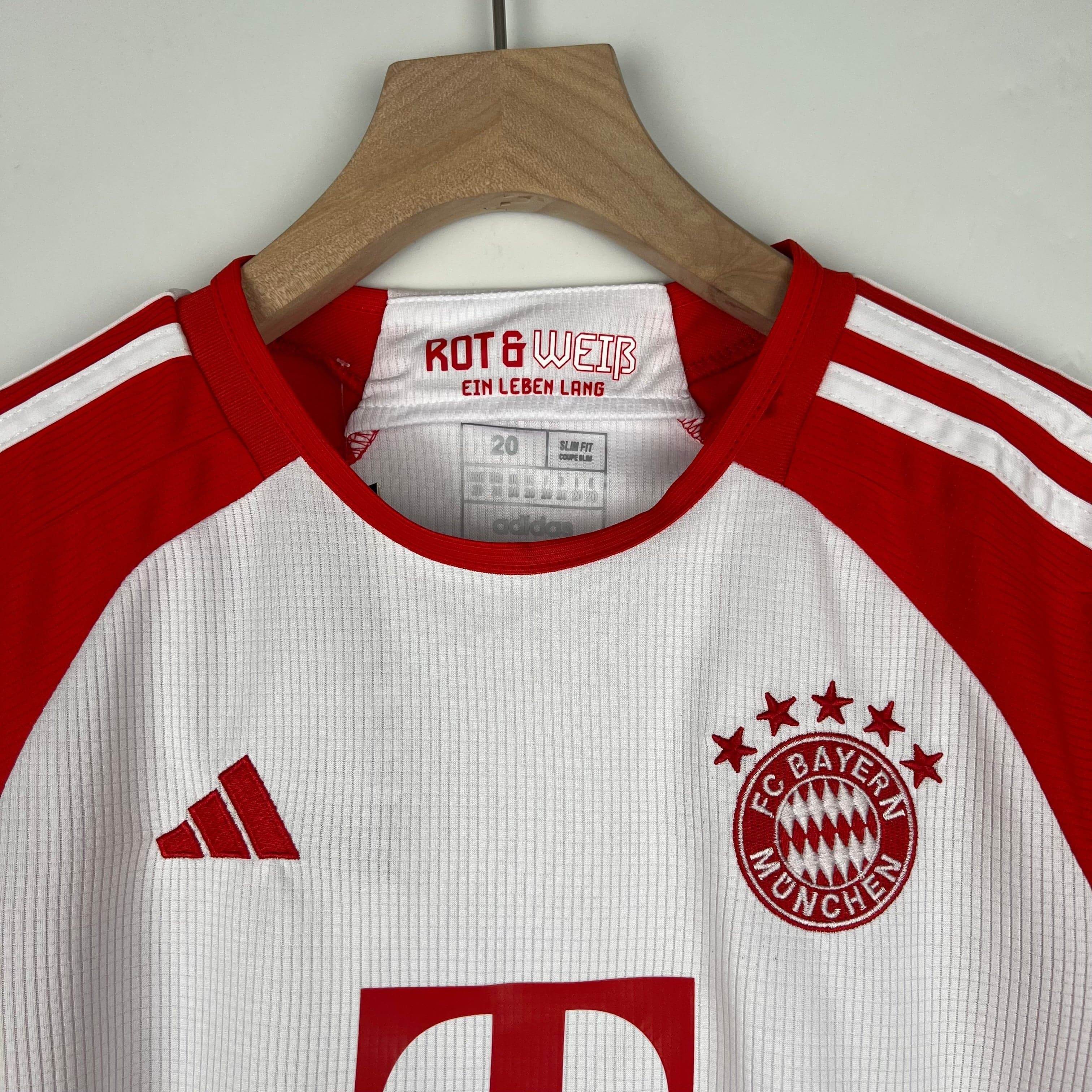 CAMISETA BAYERN MUNICH I 23/24 CONJUNTO INFANTIL - ZonaCamisetas