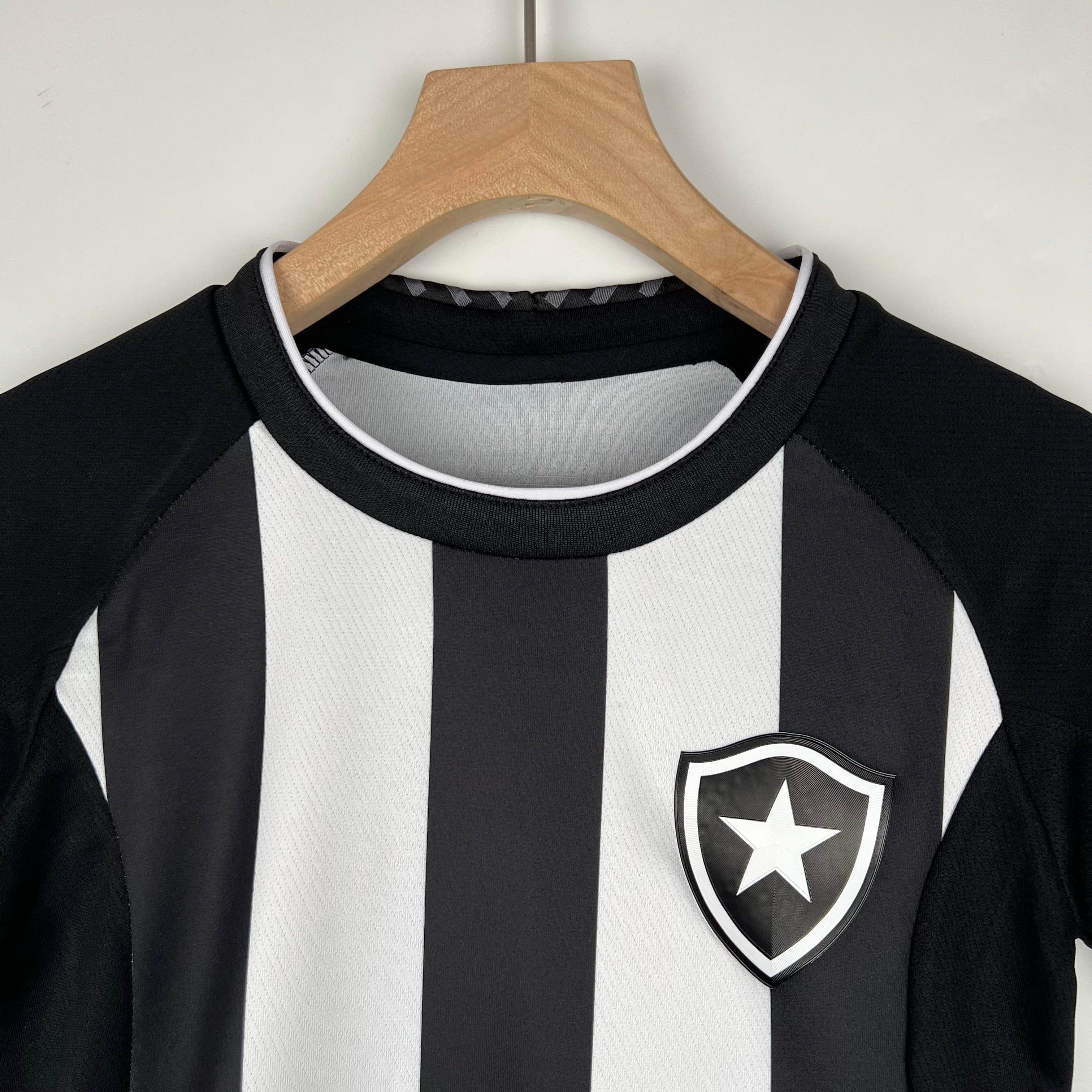 CAMISETA BOTAFOGO I 23/24 CONJUNTO INFANTIL - ZonaCamisetas