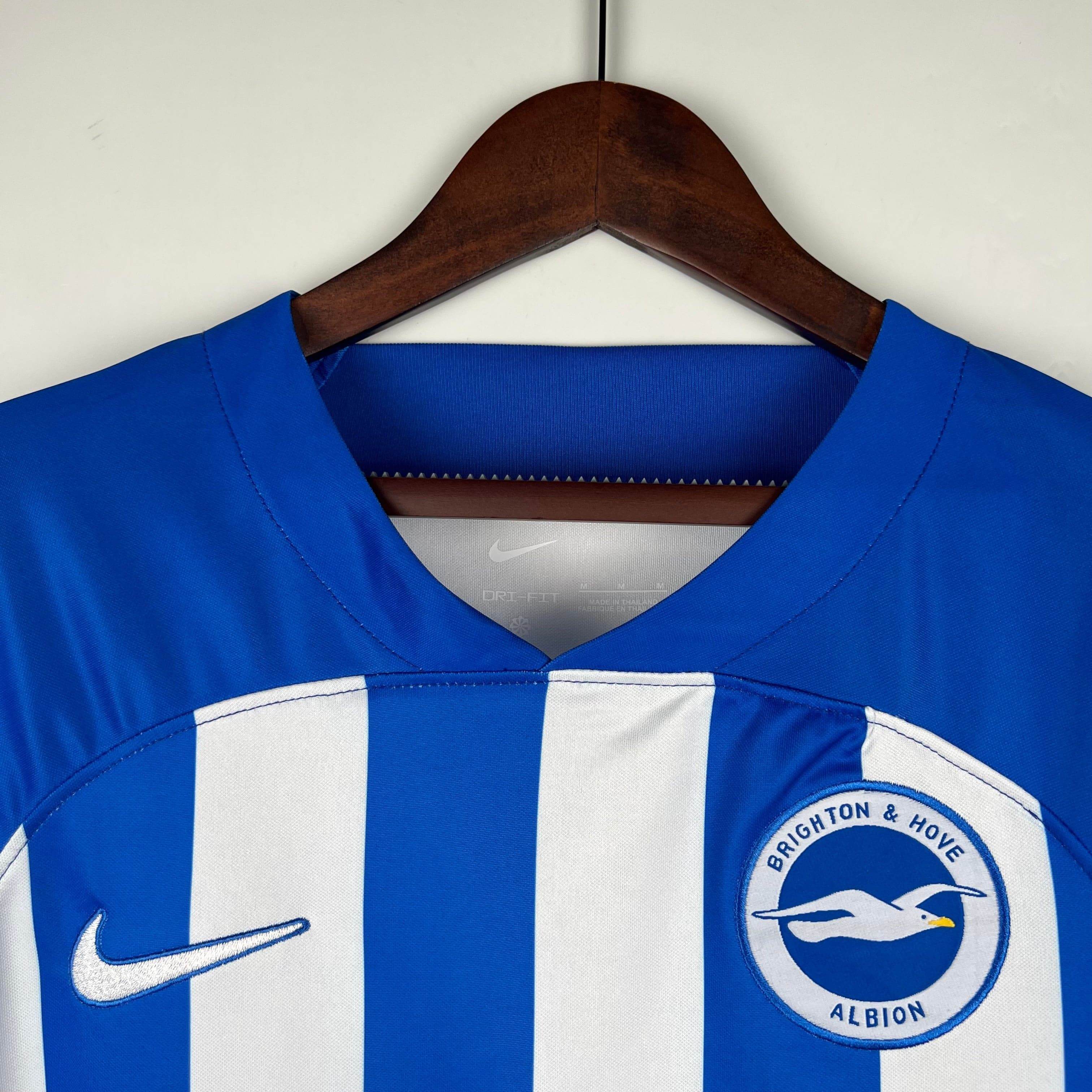 CAMISETA BRIGHTON I 23/24 HOMBRE (VERSIÓN FAN) - ZonaCamisetas