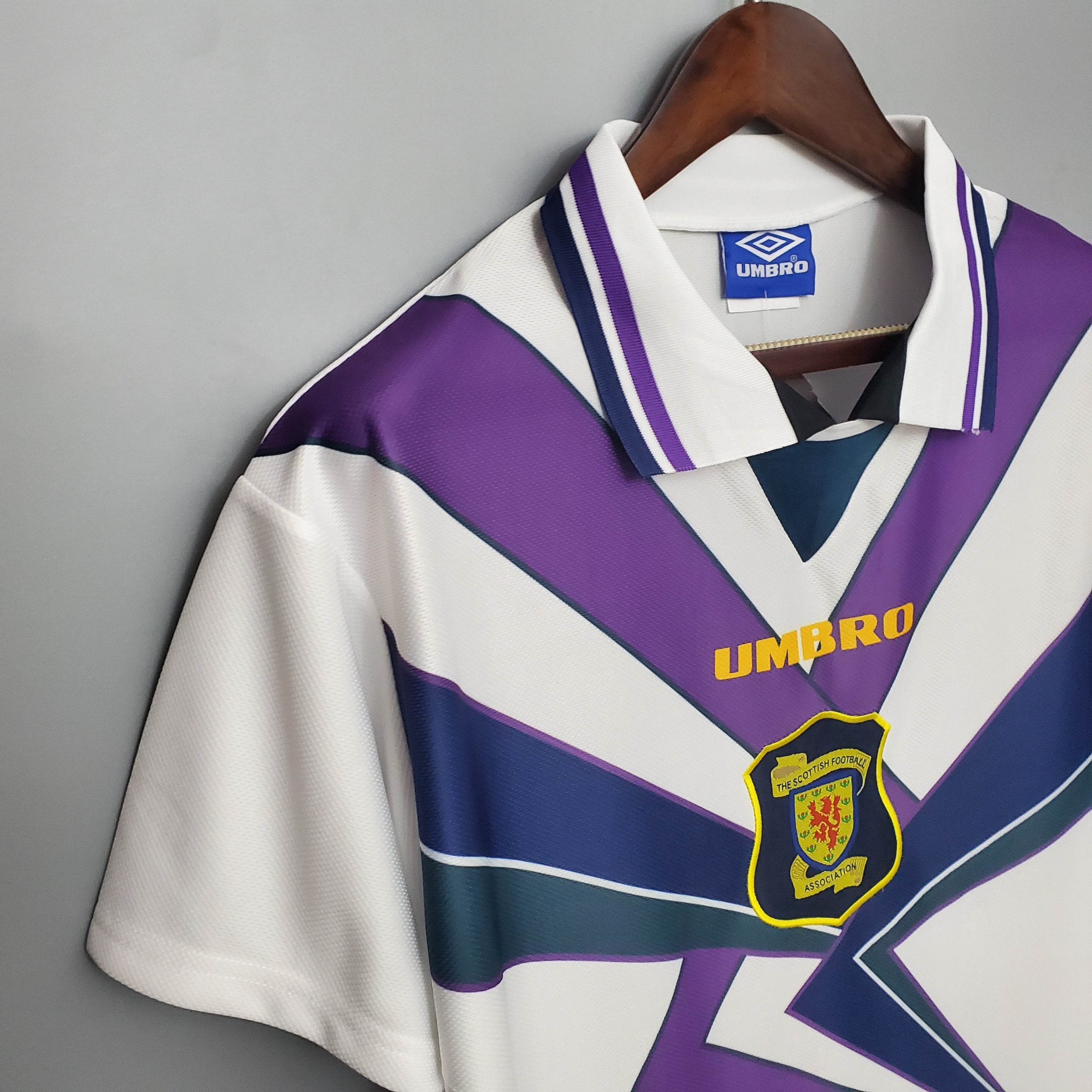 CAMISETA SCOTLAND 94/96 HOMBRE (RETRO) - ZonaCamisetas