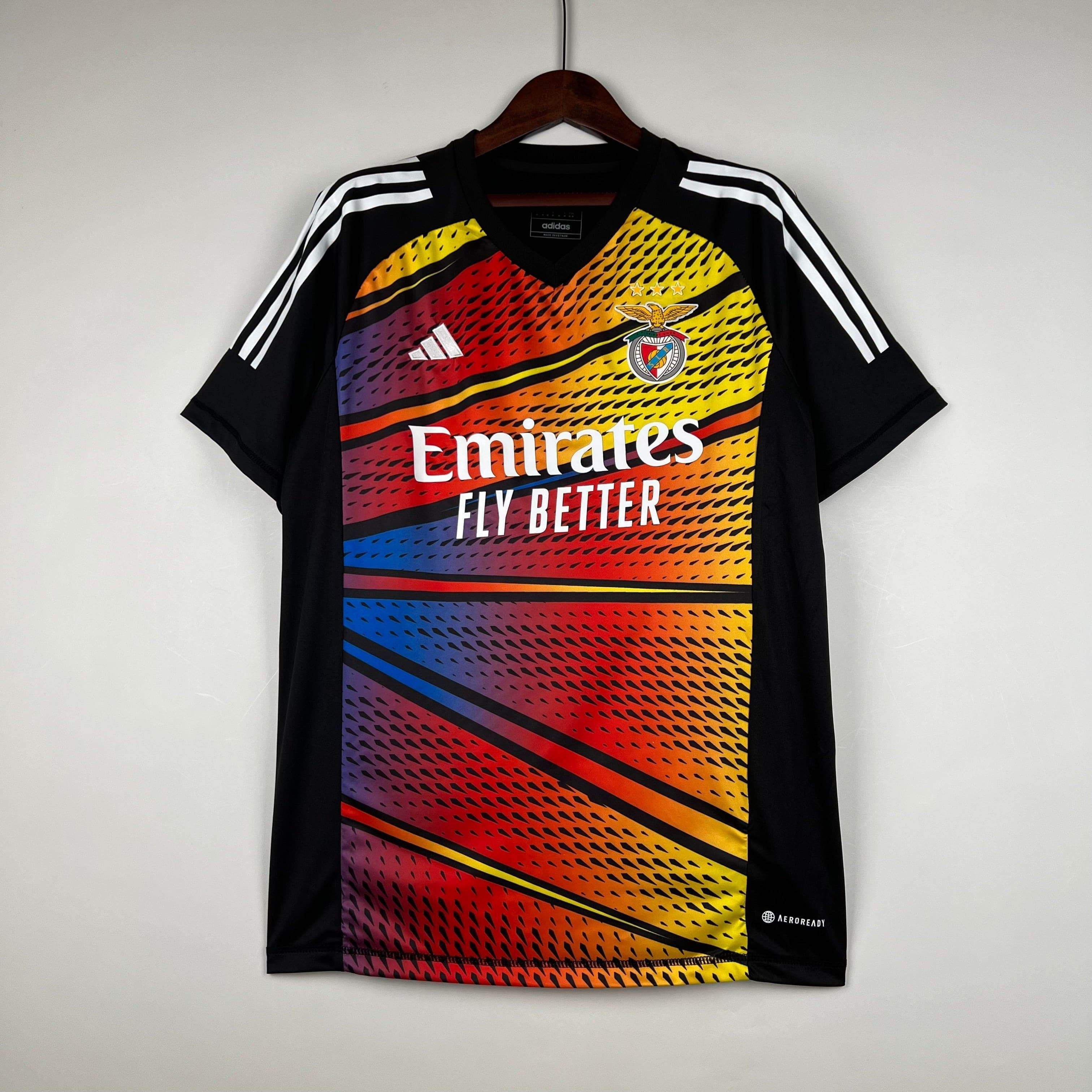 CAMISETA BENFICA CALIENTAMENTO I 23/24 HOMBRE (VERSIÓN FAN) - ZonaCamisetas