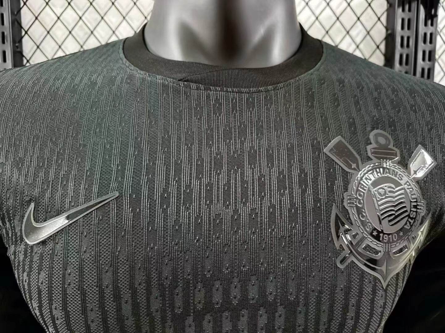 CAMISETA CORINTHIANS l 24/25 MANGA LARGA HOMBRE (VERSION JUGADOR) - ZonaCamisetas