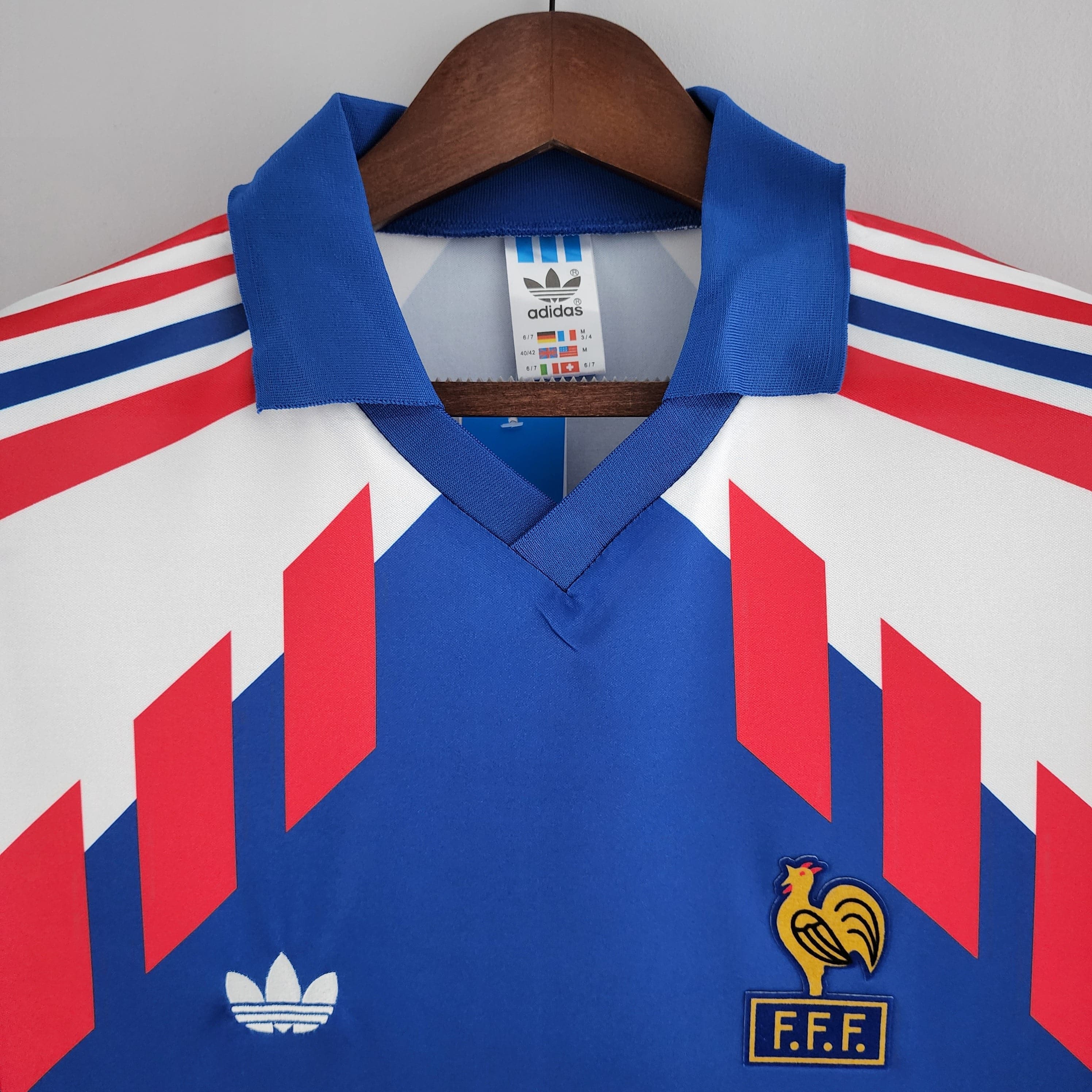 CAMISETA FRANCIA I 88/89 HOMBRE (RETRO)