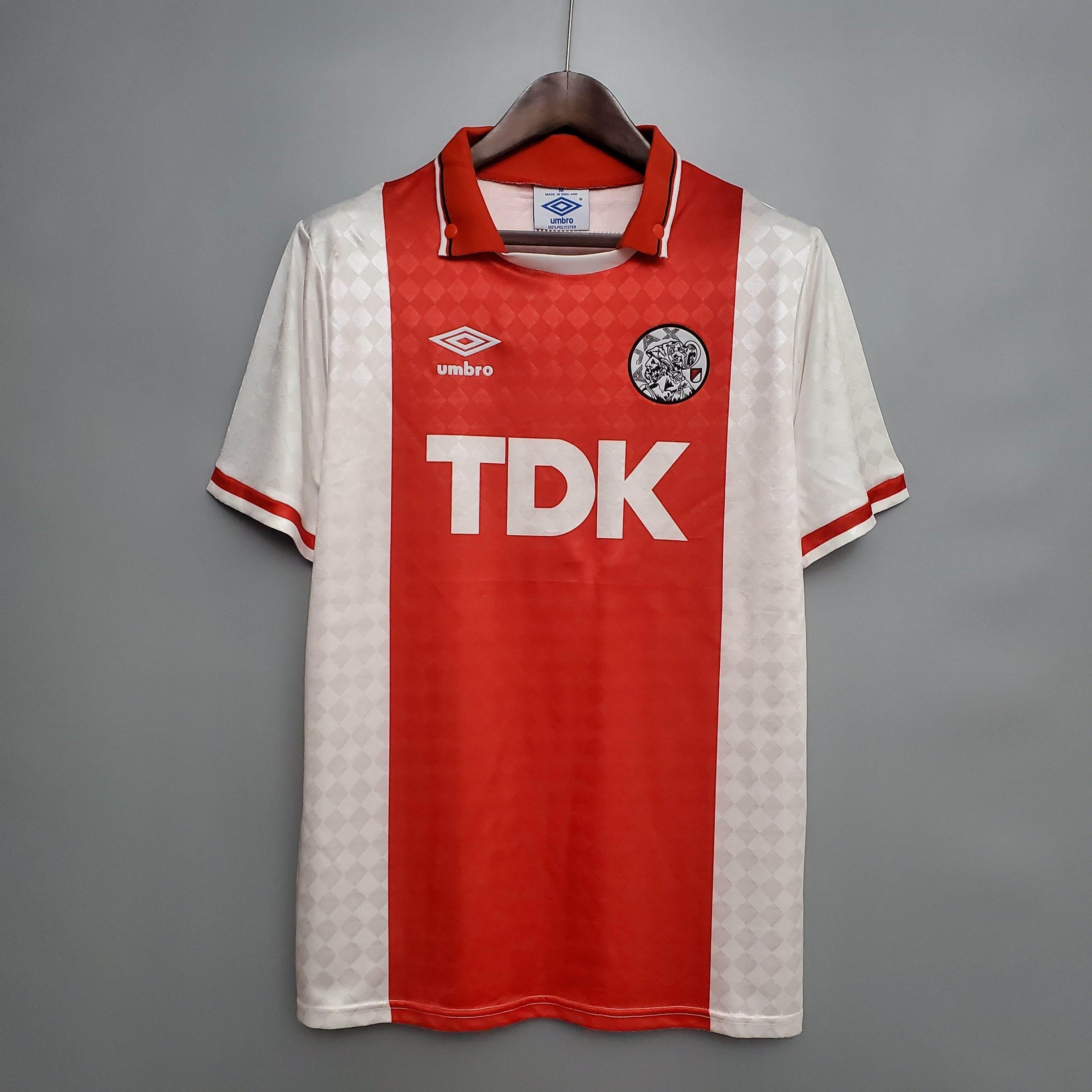 CAMISETA AJAX I 90/91 HOMBRE (RETRO) - ZonaCamisetas