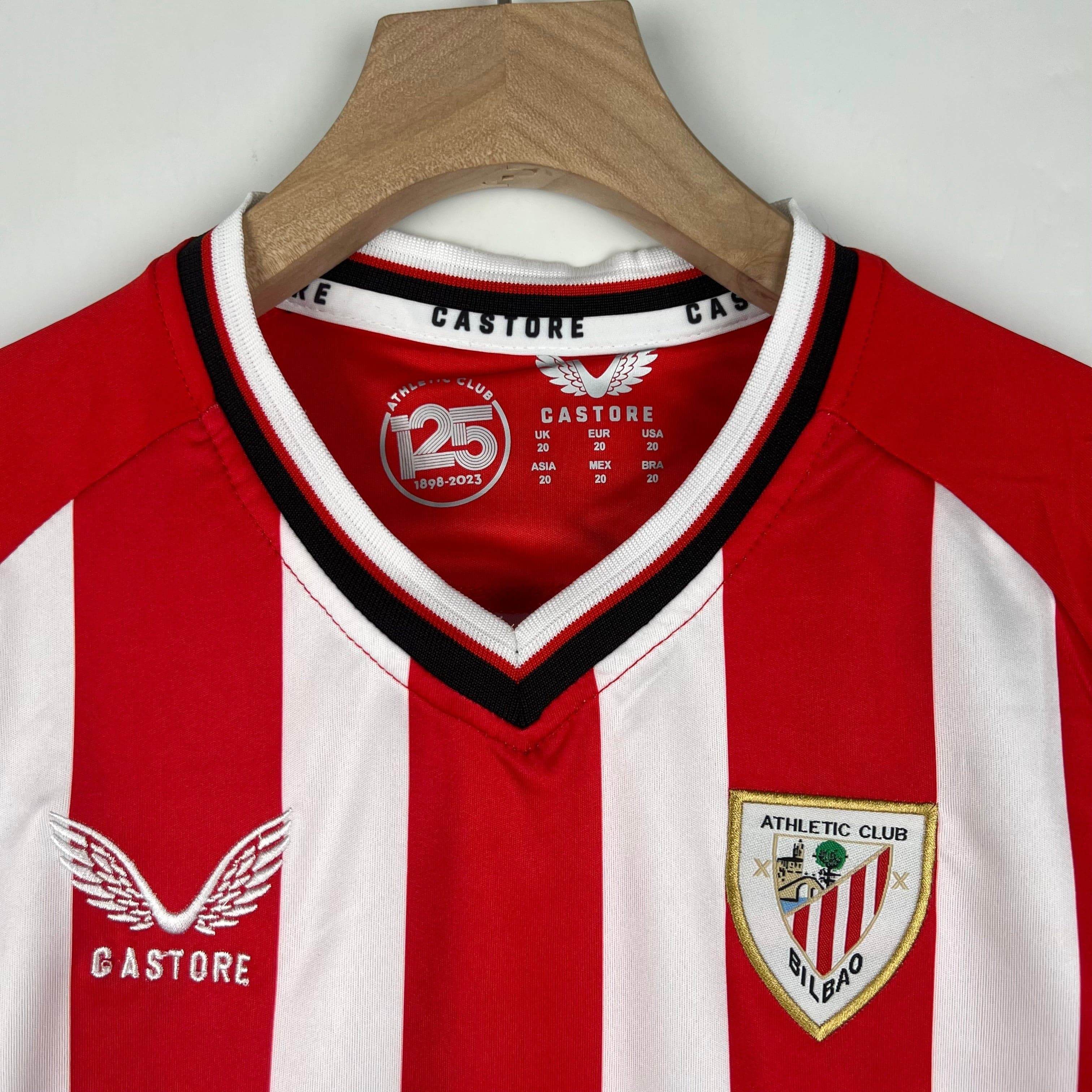CAMISETA ATHLETIC BILBAO I 23/24 CONJUNTO INFANTIL - ZonaCamisetas