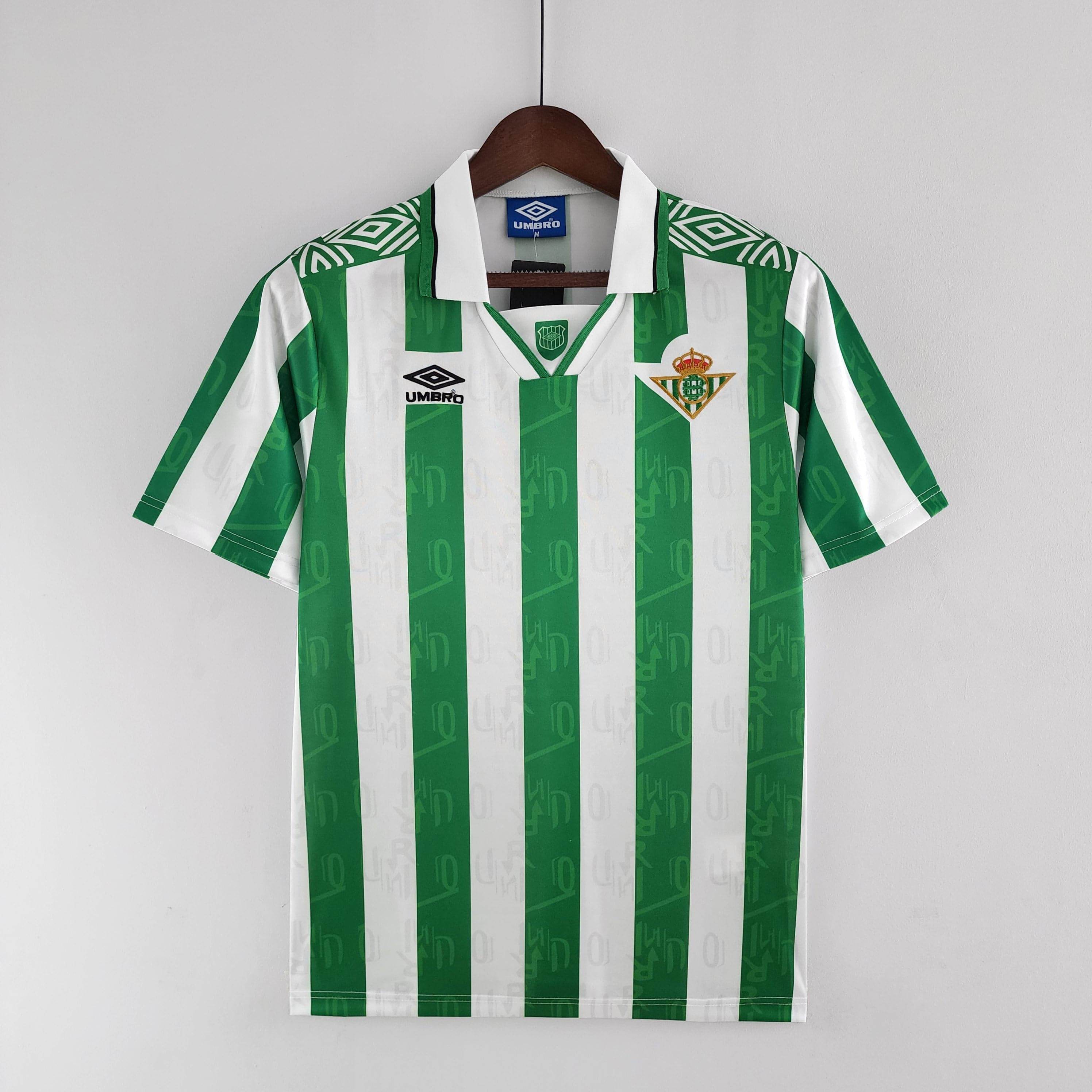 CAMISETA REAL BETIS I 94/95 HOMBRE (RETRO) - ZonaCamisetas