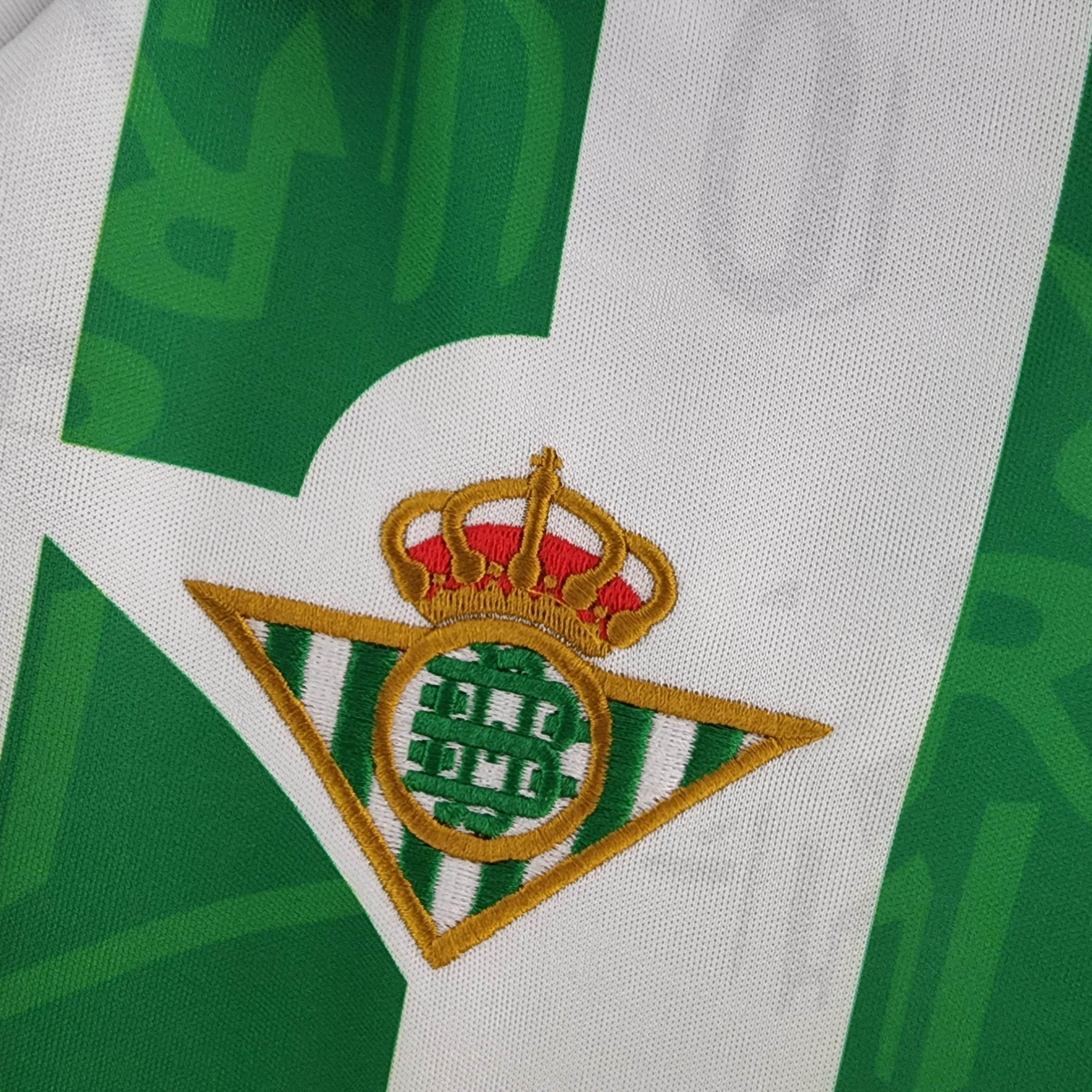 CAMISETA REAL BETIS I 94/95 HOMBRE (RETRO) - ZonaCamisetas