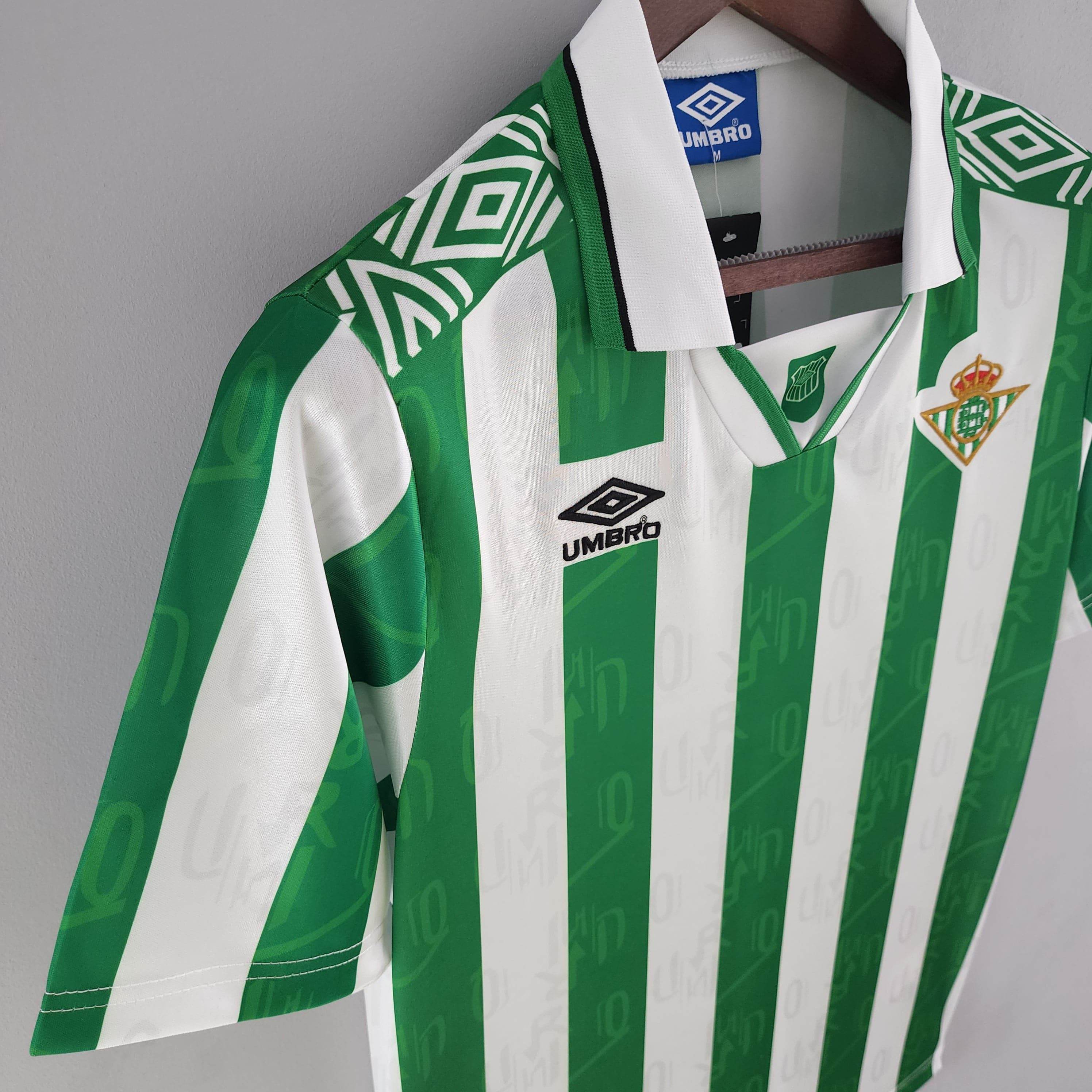 CAMISETA REAL BETIS I 94/95 HOMBRE (RETRO) - ZonaCamisetas