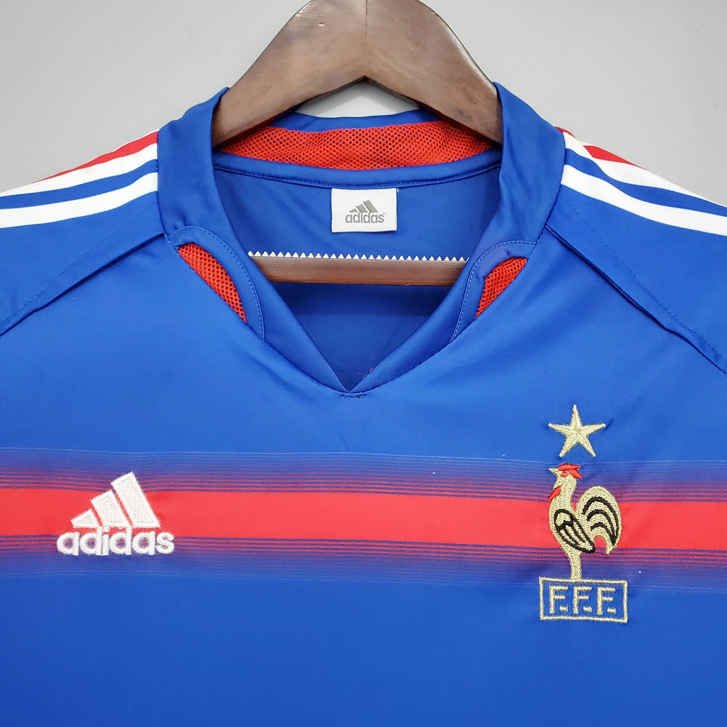 CAMISETA FRANCIA I 04/05 HOMBRE (RETRO) - ZonaCamisetas